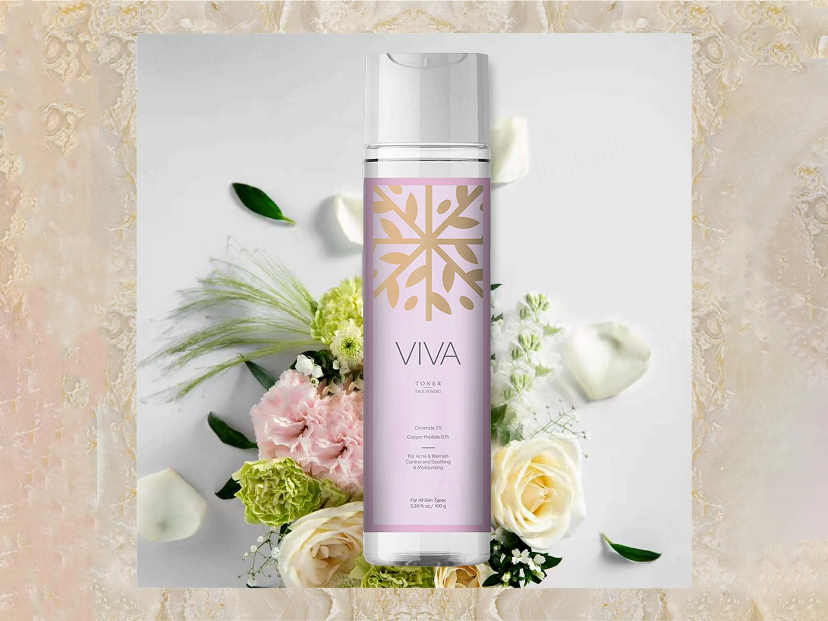 Akasa Cosmetics Viva Soothing & Moisturizing Face Toner - Image 2
