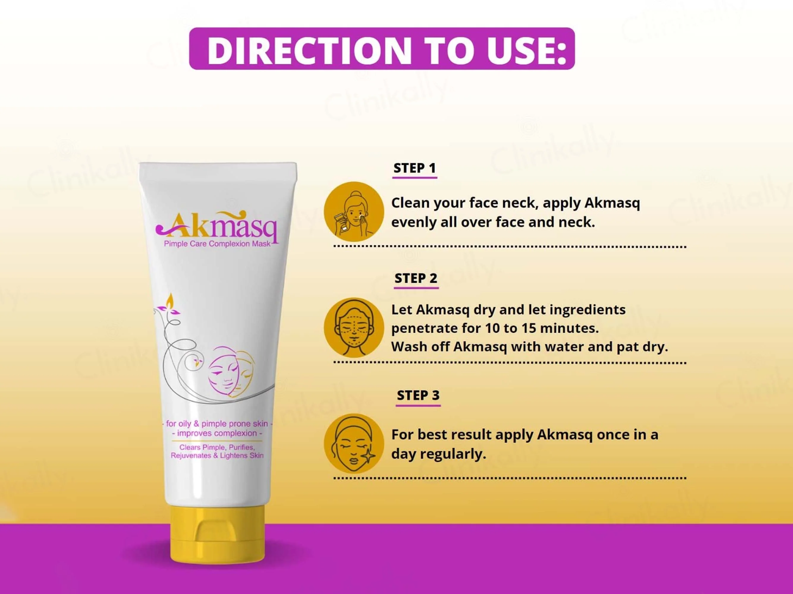 Akmasq Pimple Care Complexion Mask - Image 4