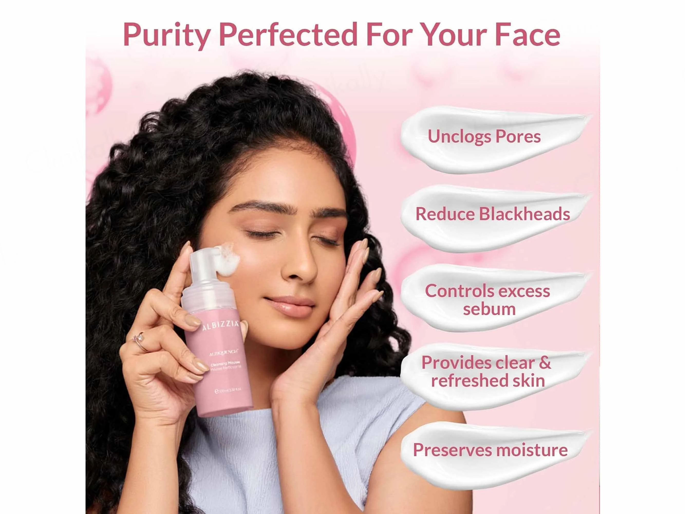 Albizzia Albiquench Cleansing Mousse - Image 5