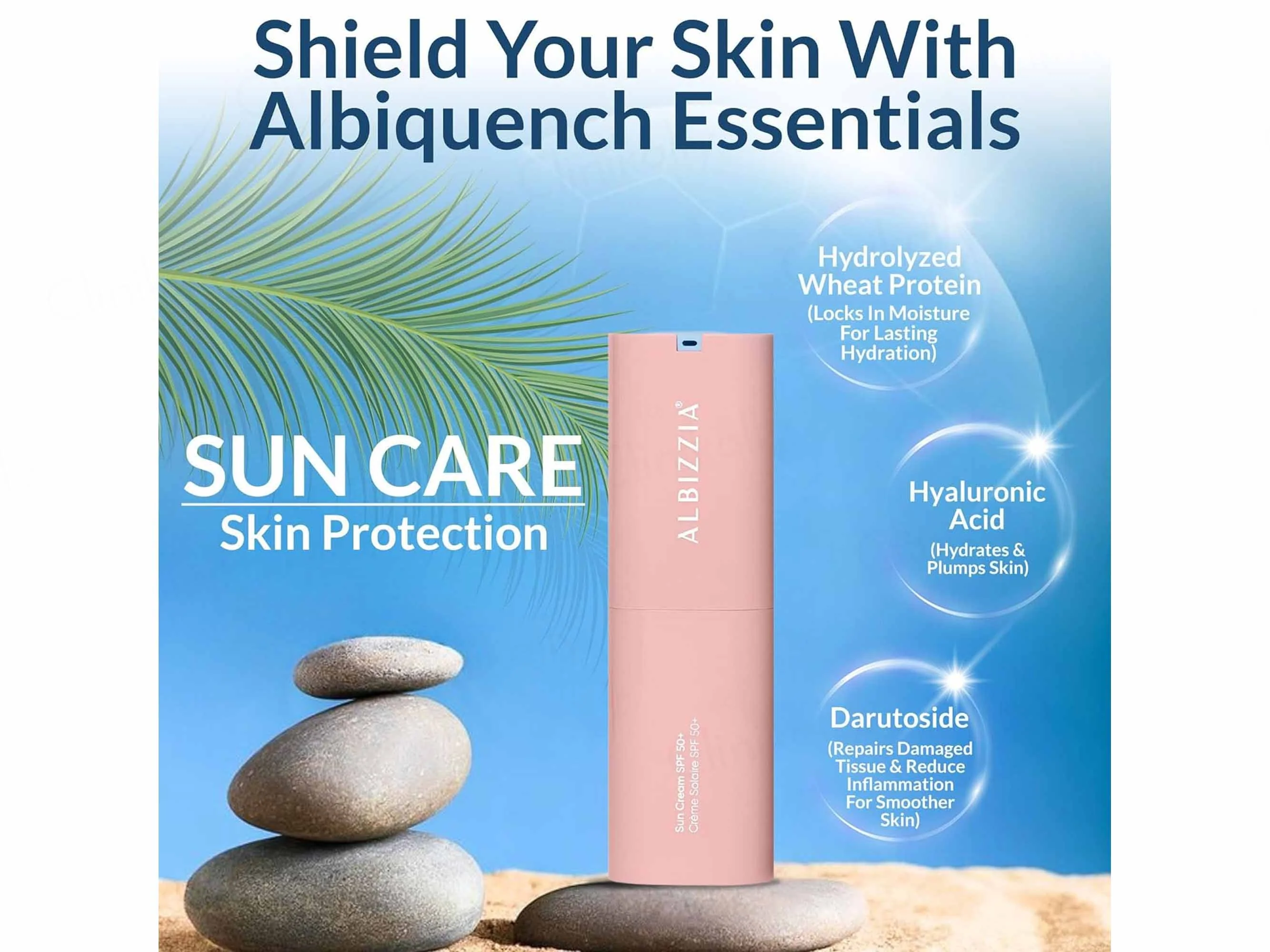 Albizzia Albiquench Sun Cream SPF 50+ - Image 3