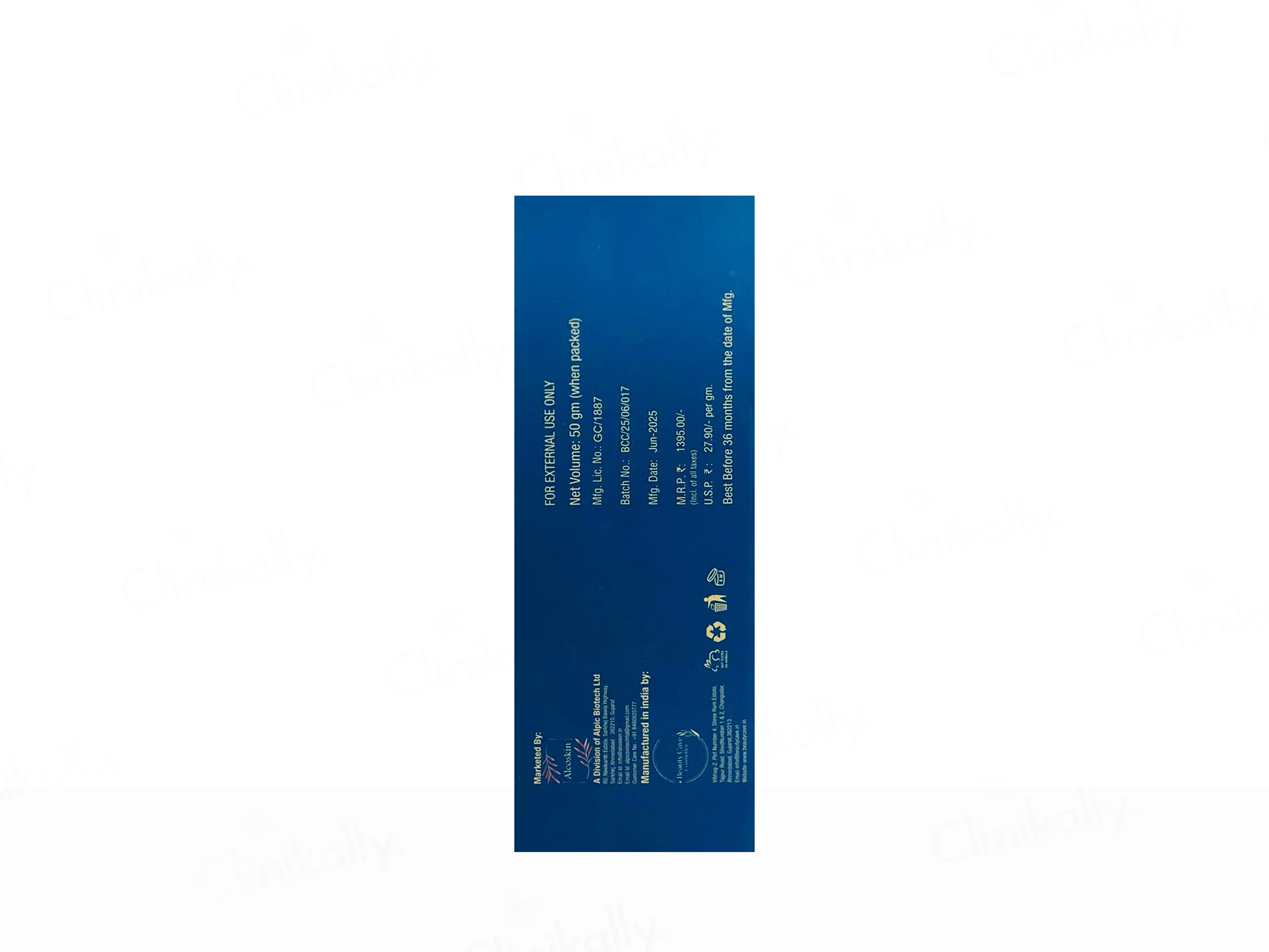 Alcoskin Zero Mela Tone Boost Cream - Image 3