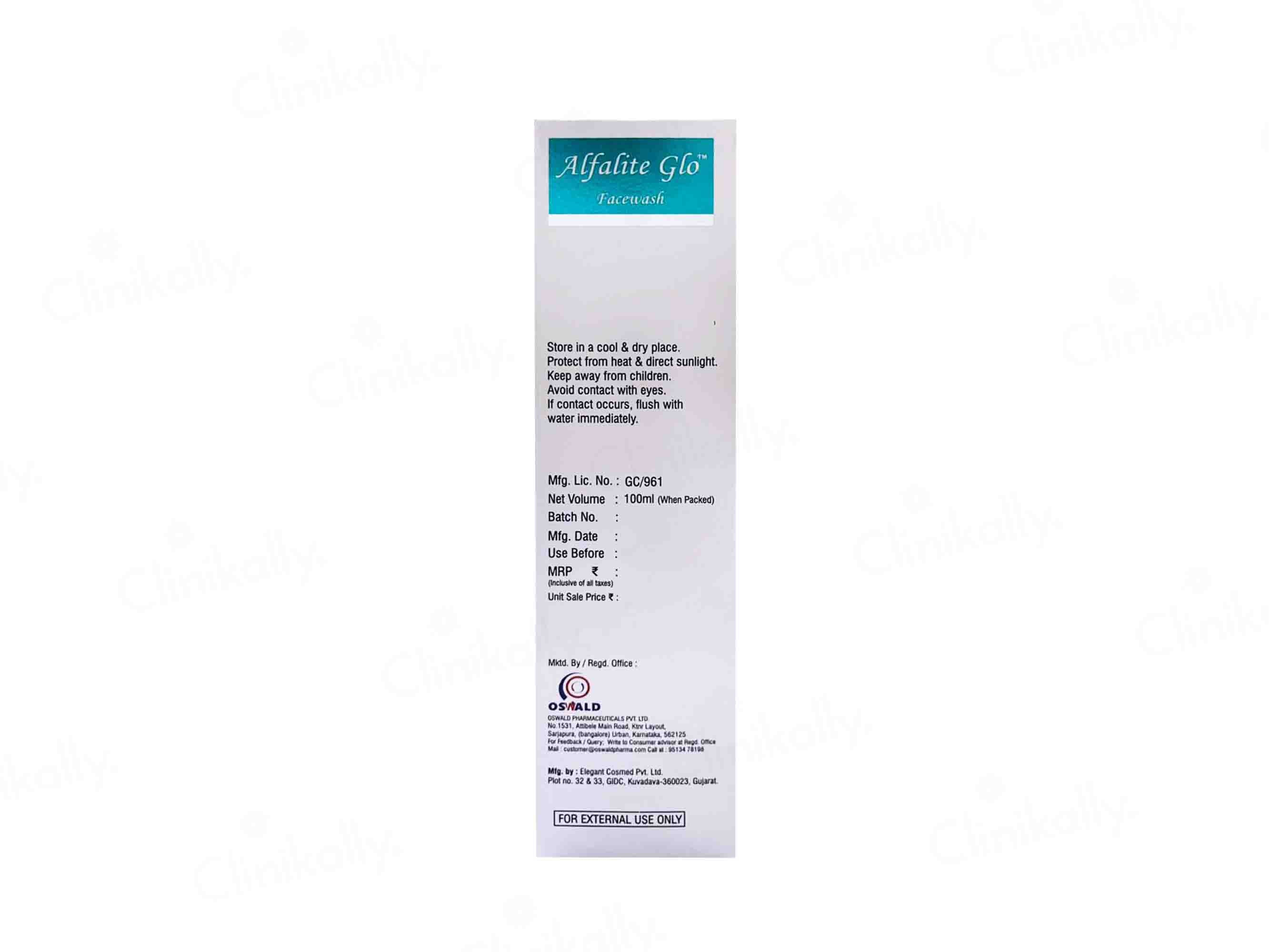Alfalite Glo Gentle Facewash - Image 3