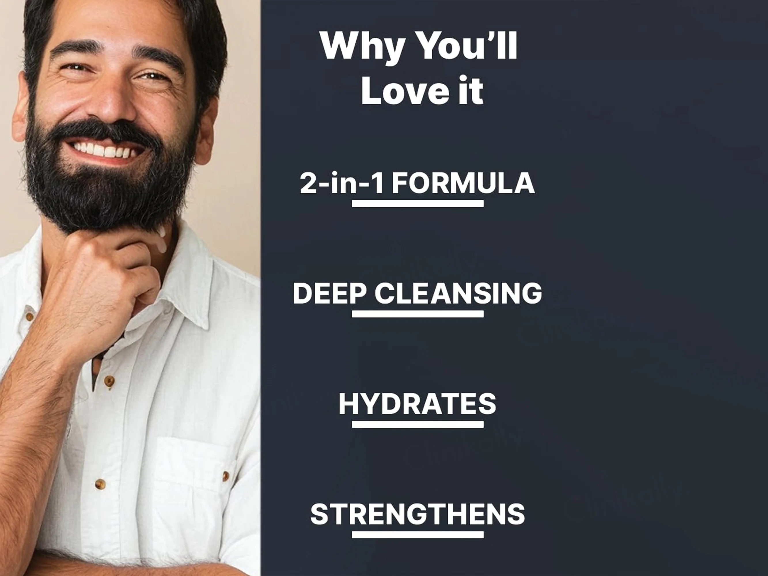 ALL MAN Beard Pro Shampoo & Conditioner - Image 4