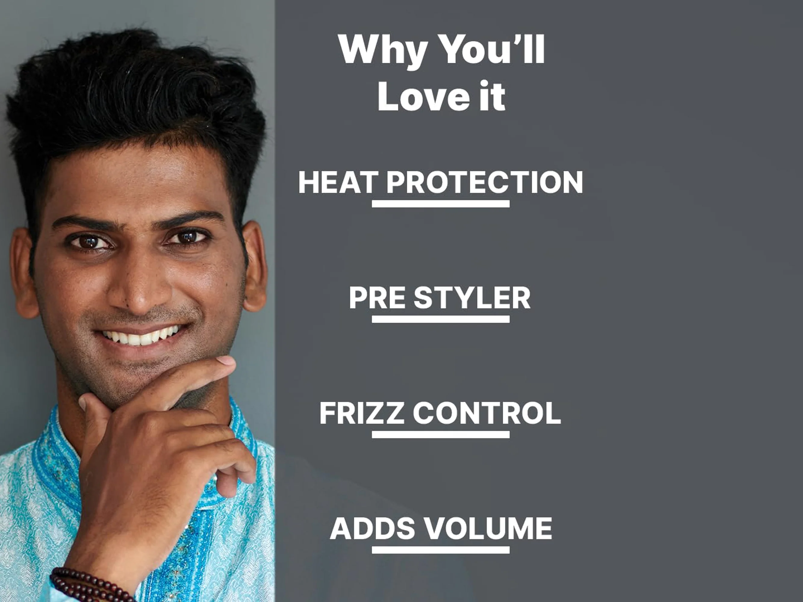 ALL MAN Hair Styling Thermal Primer - Image 4