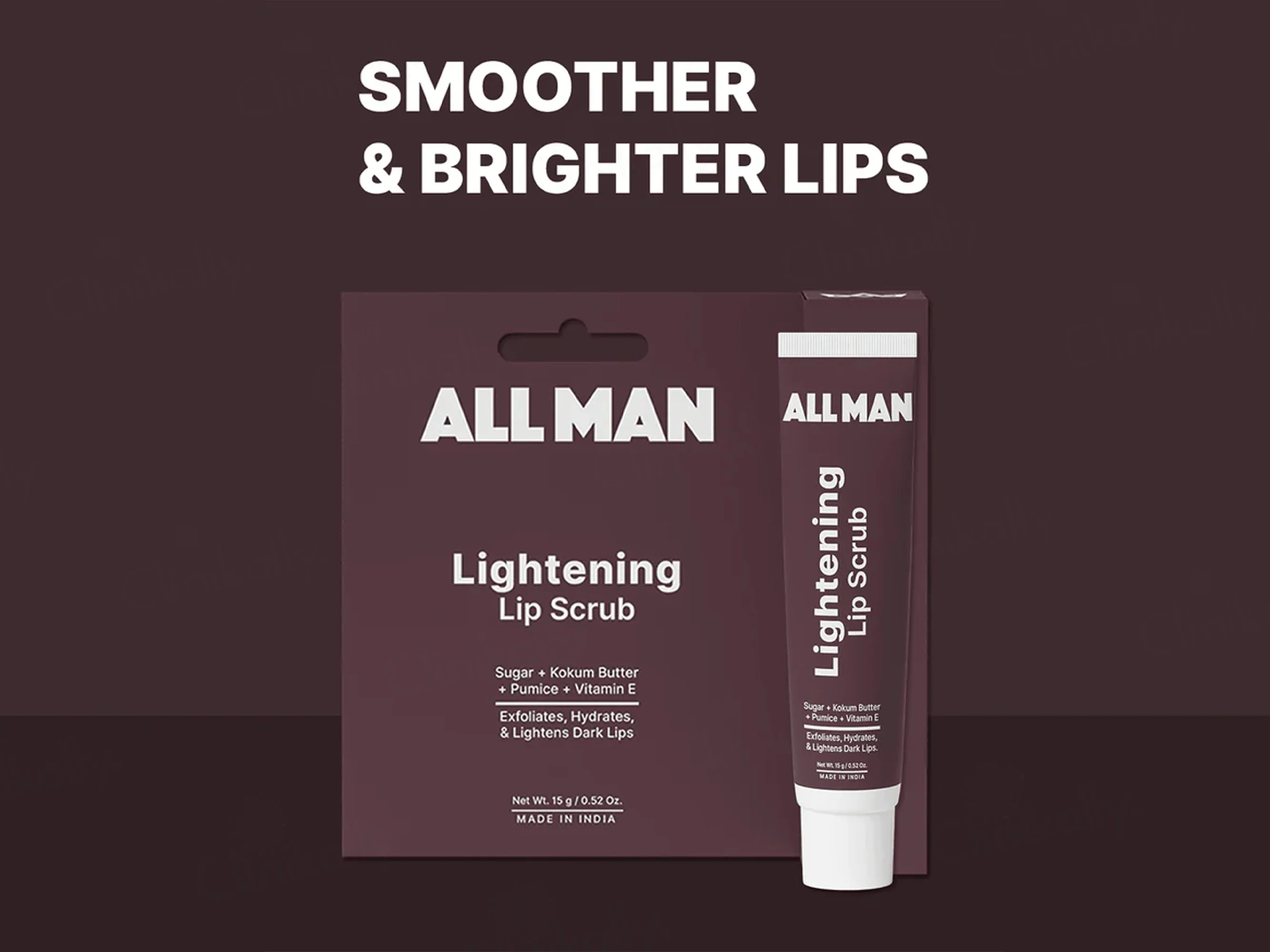 ALL MAN Lightening Lip Scrub - Image 3