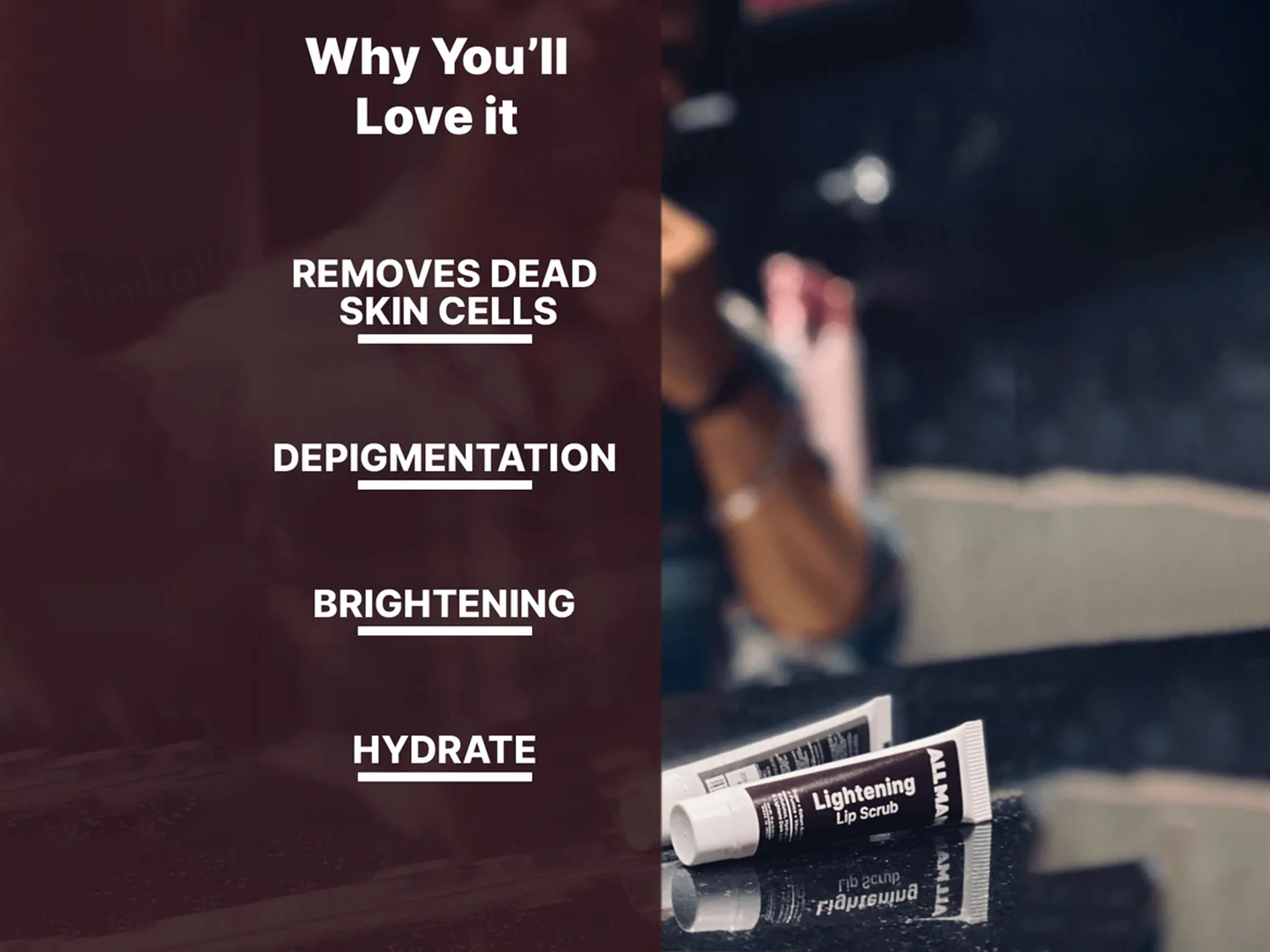 ALL MAN Lightening Lip Scrub - Image 4