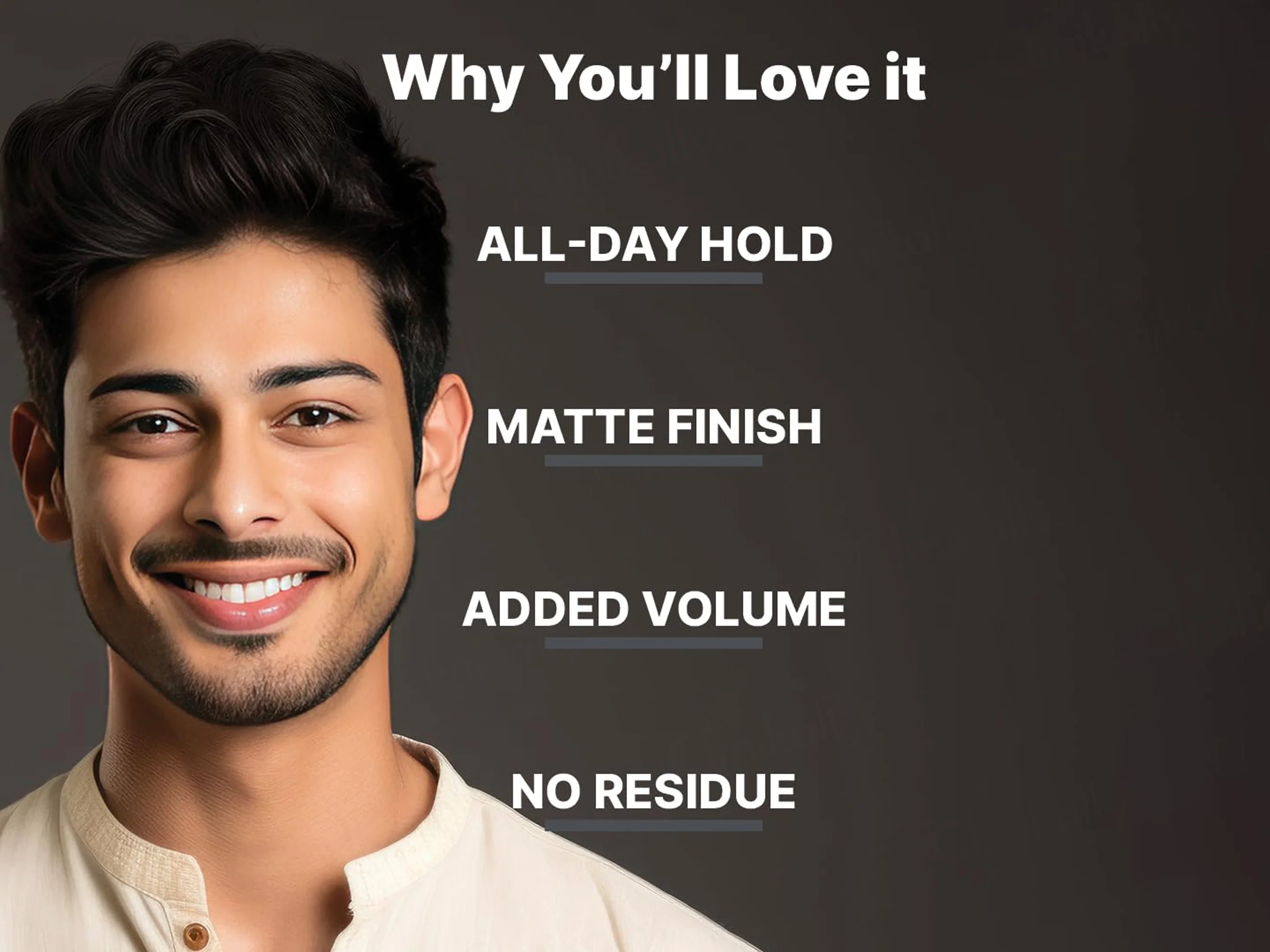 ALL MAN Matte Dust Hair Styling Powder - Image 4