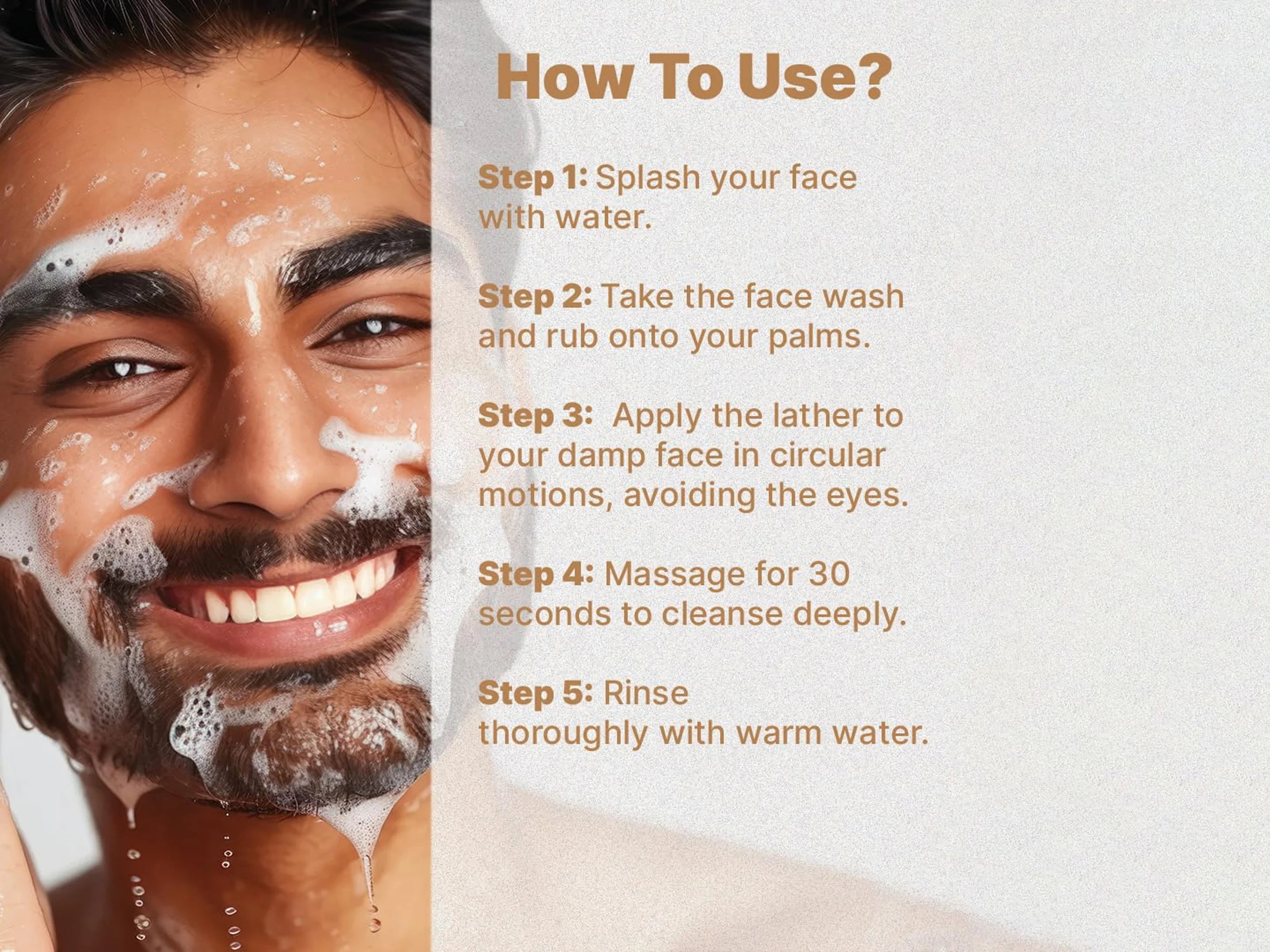 ALL MAN Skin Brightening Face Wash - Image 6