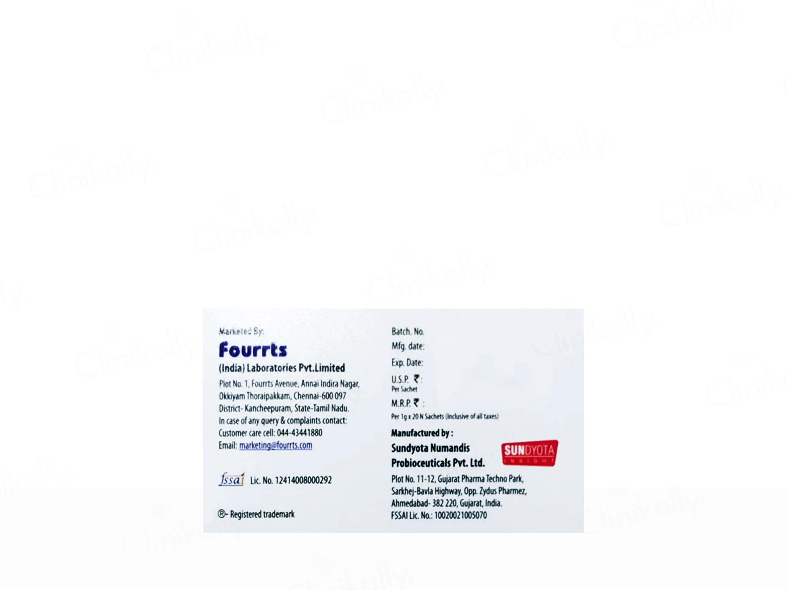 Allerbio Anti Allergic Probiotic Sachet - Image 3
