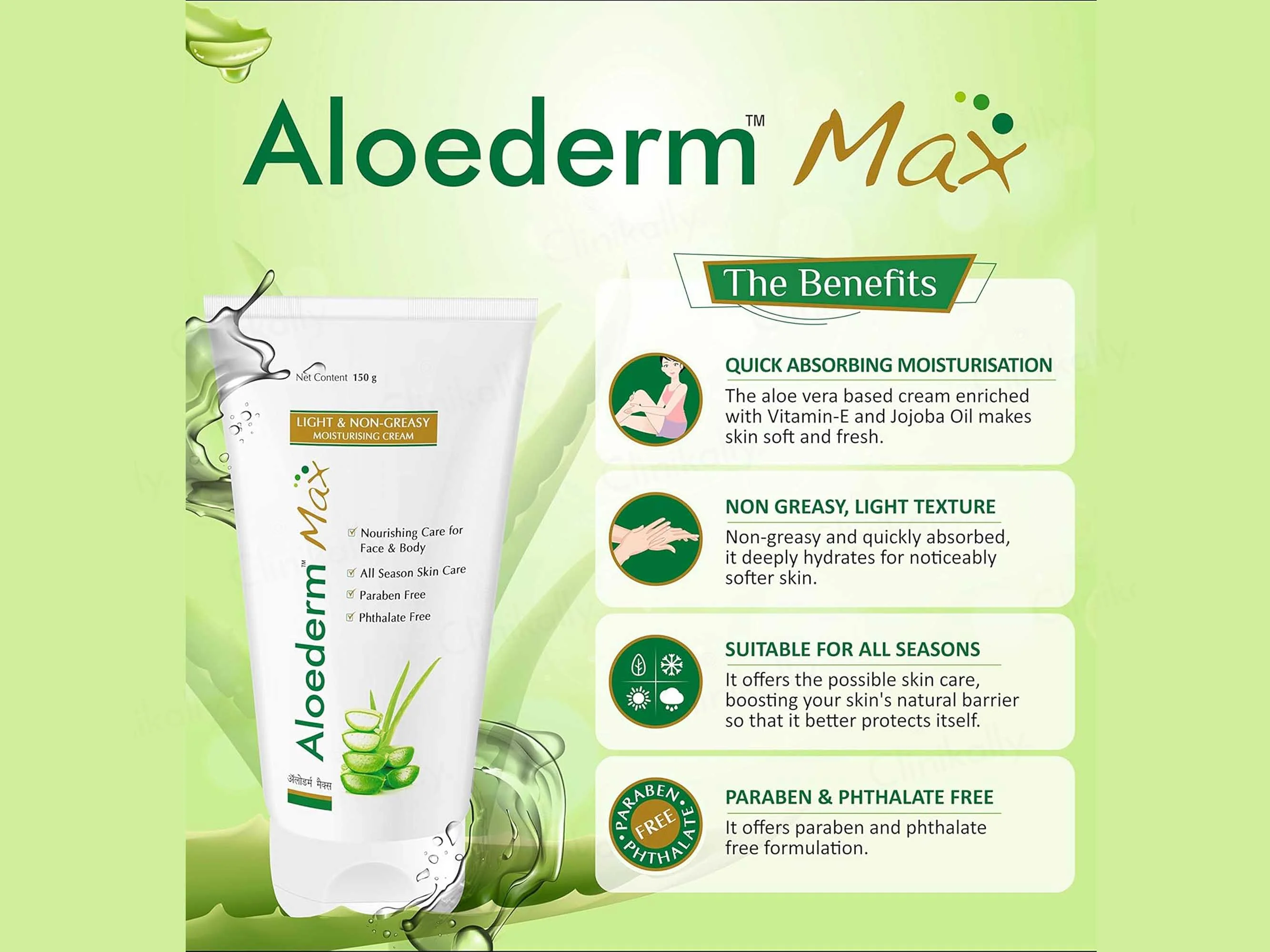 Aloederm Max Moisturising Cream - Image 3