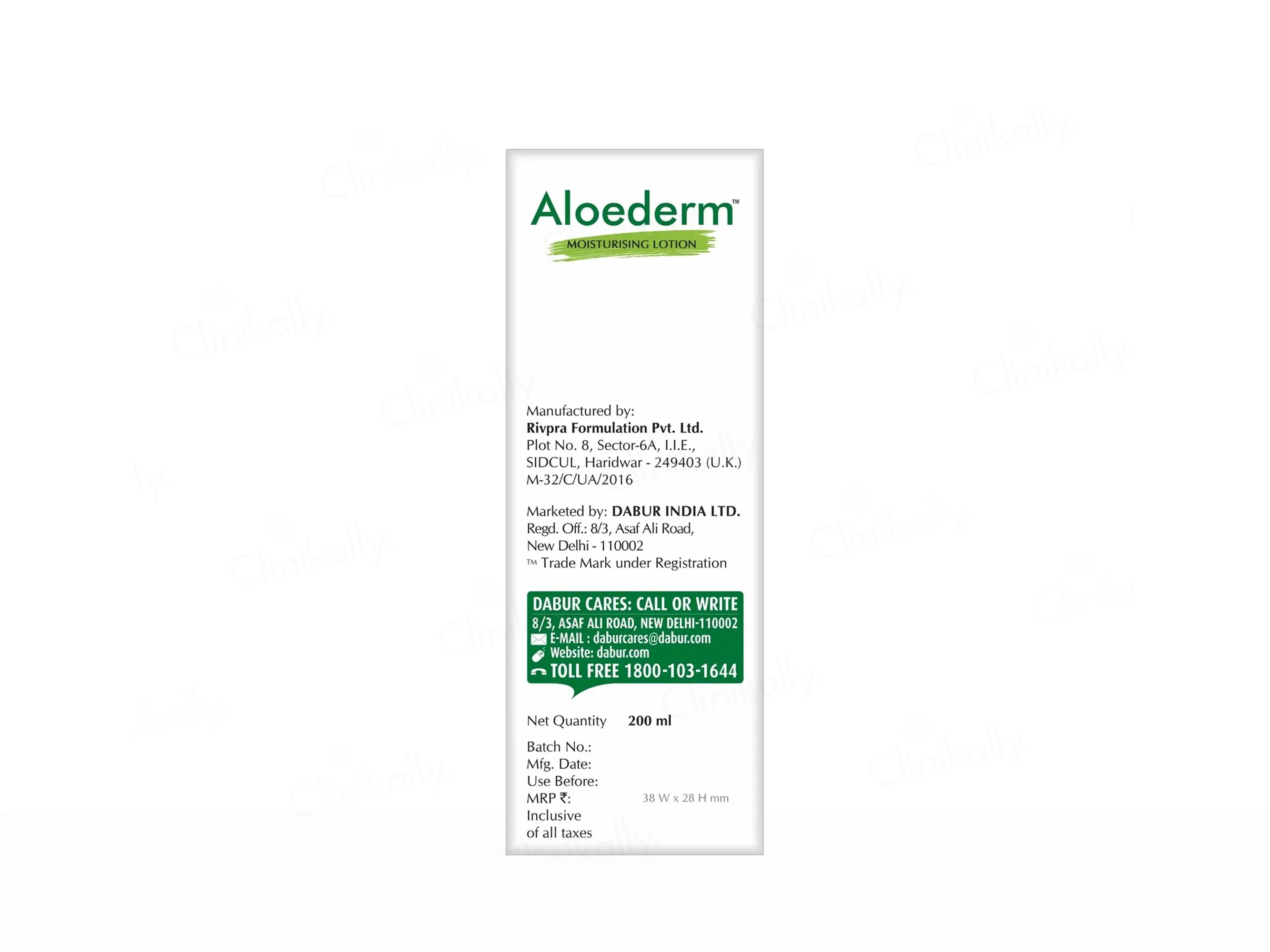 Aloederm Moisturising Lotion - Image 6