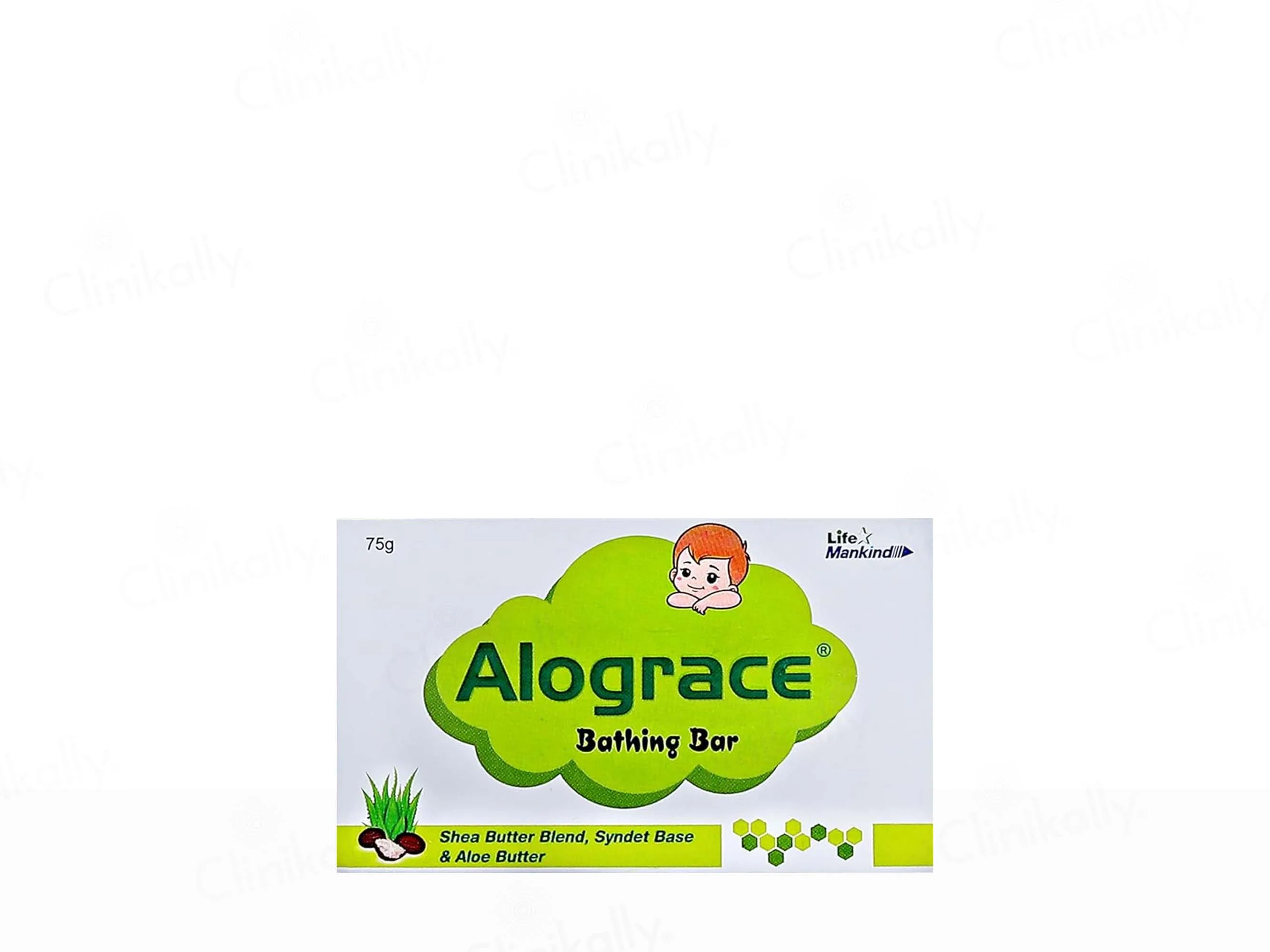 Alograce Mild & Gentle Cleansing Baby Bathing Bar - Image 3