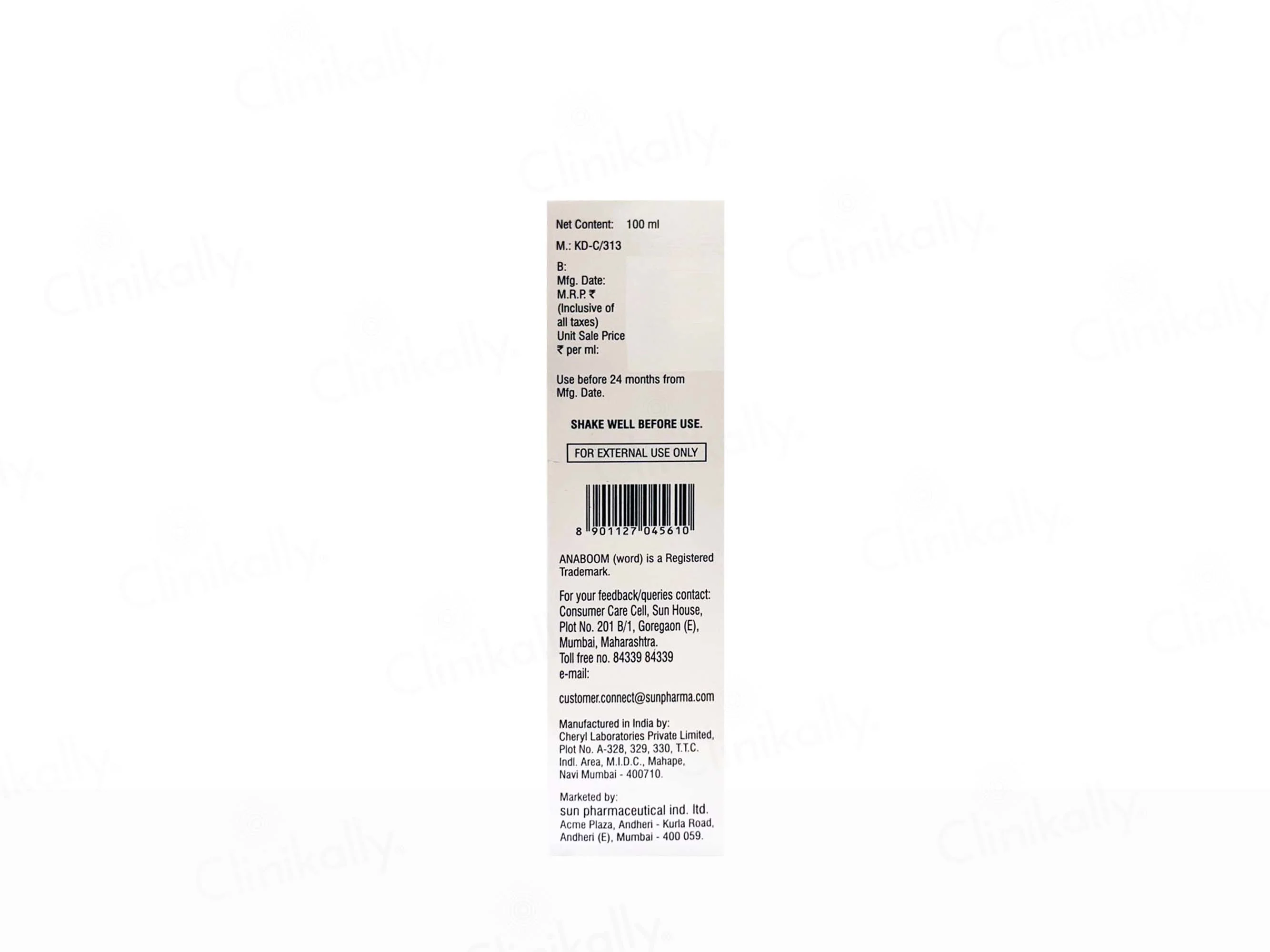 Anaboom Plus Anti Hairfall Shampoo - Image 3