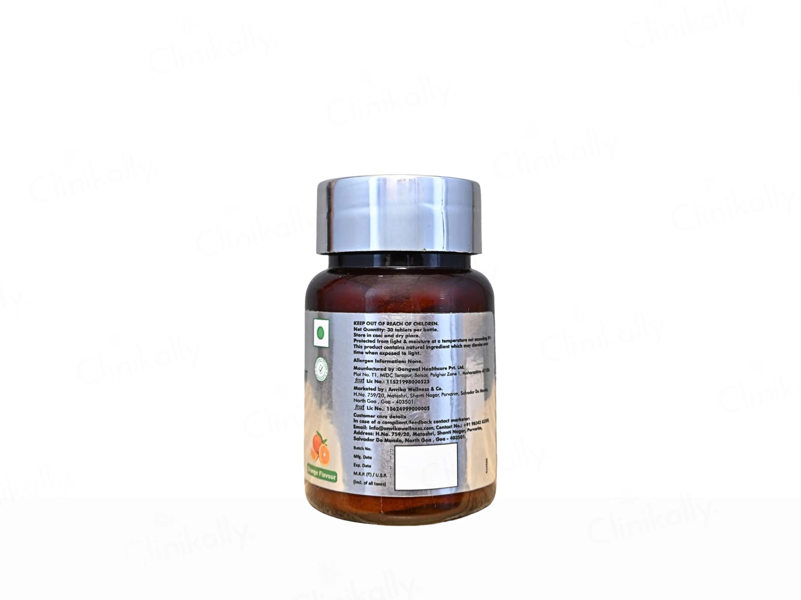 Anvika Gluta Glow MDT Nutraceutical Tablet - Orange Flavour - Image 8