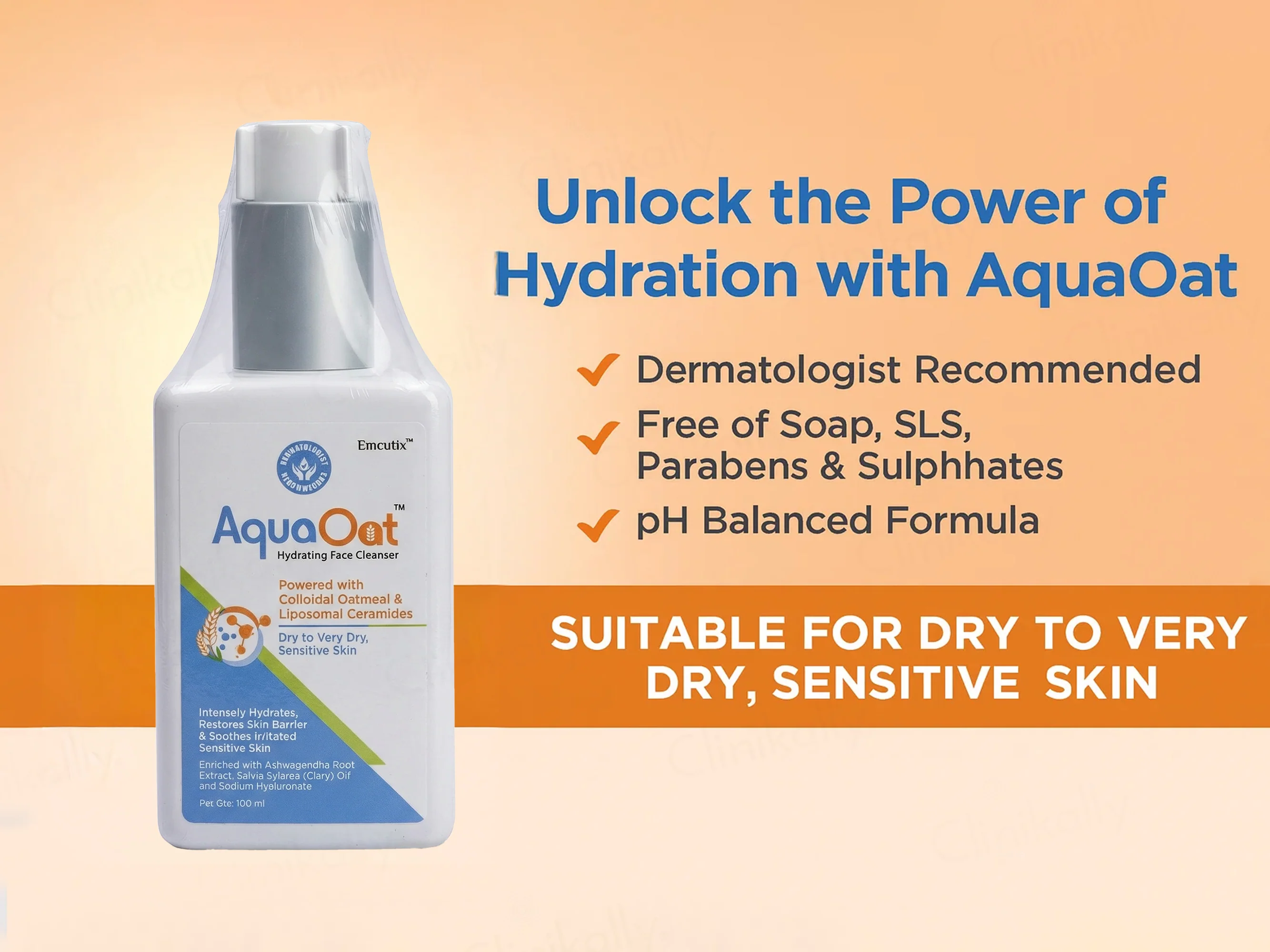 Aqua Oat Hydrating Face Cleanser - Image 2