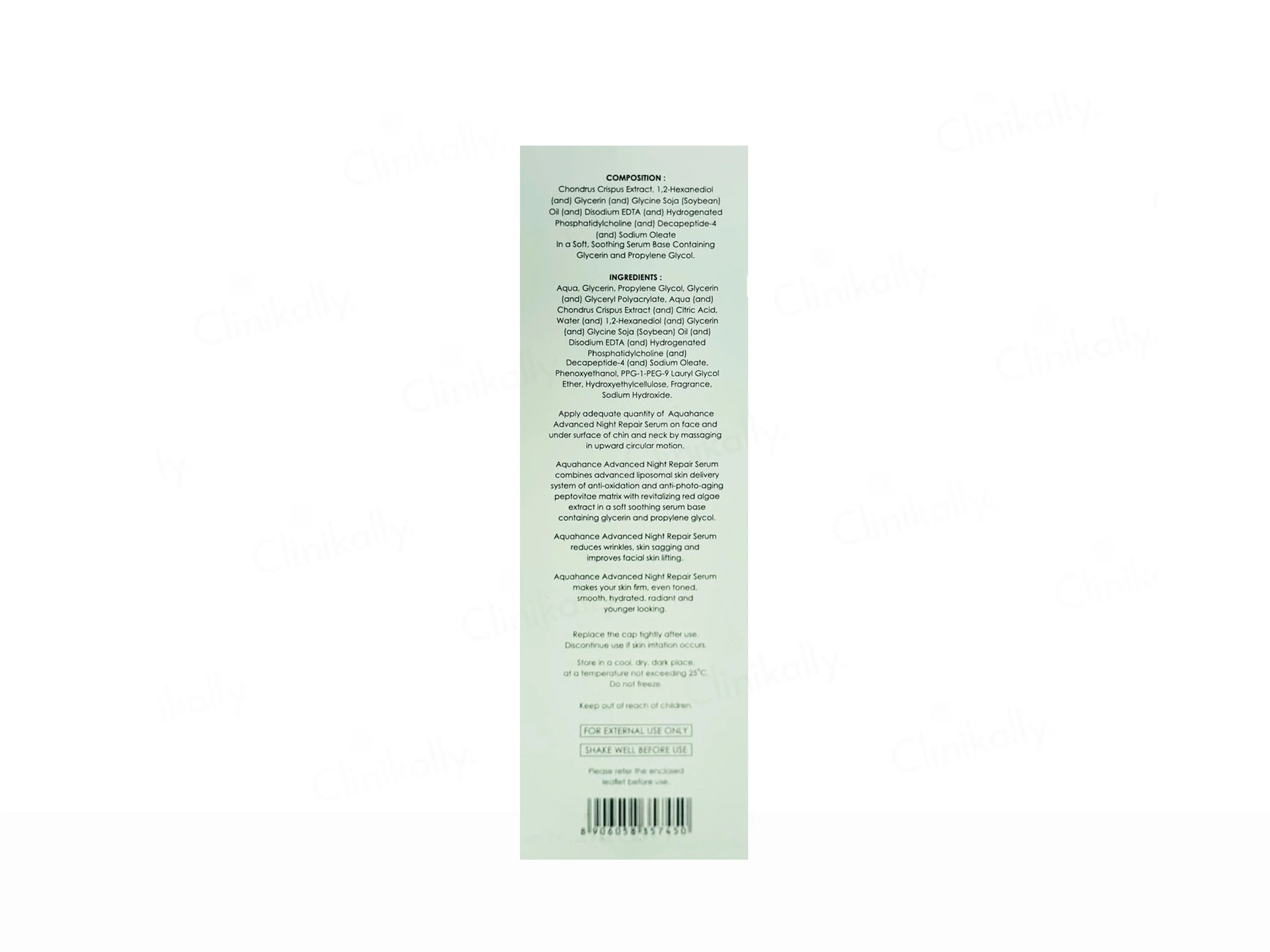 Aquahance Advanced Night Repair Serum - Image 2
