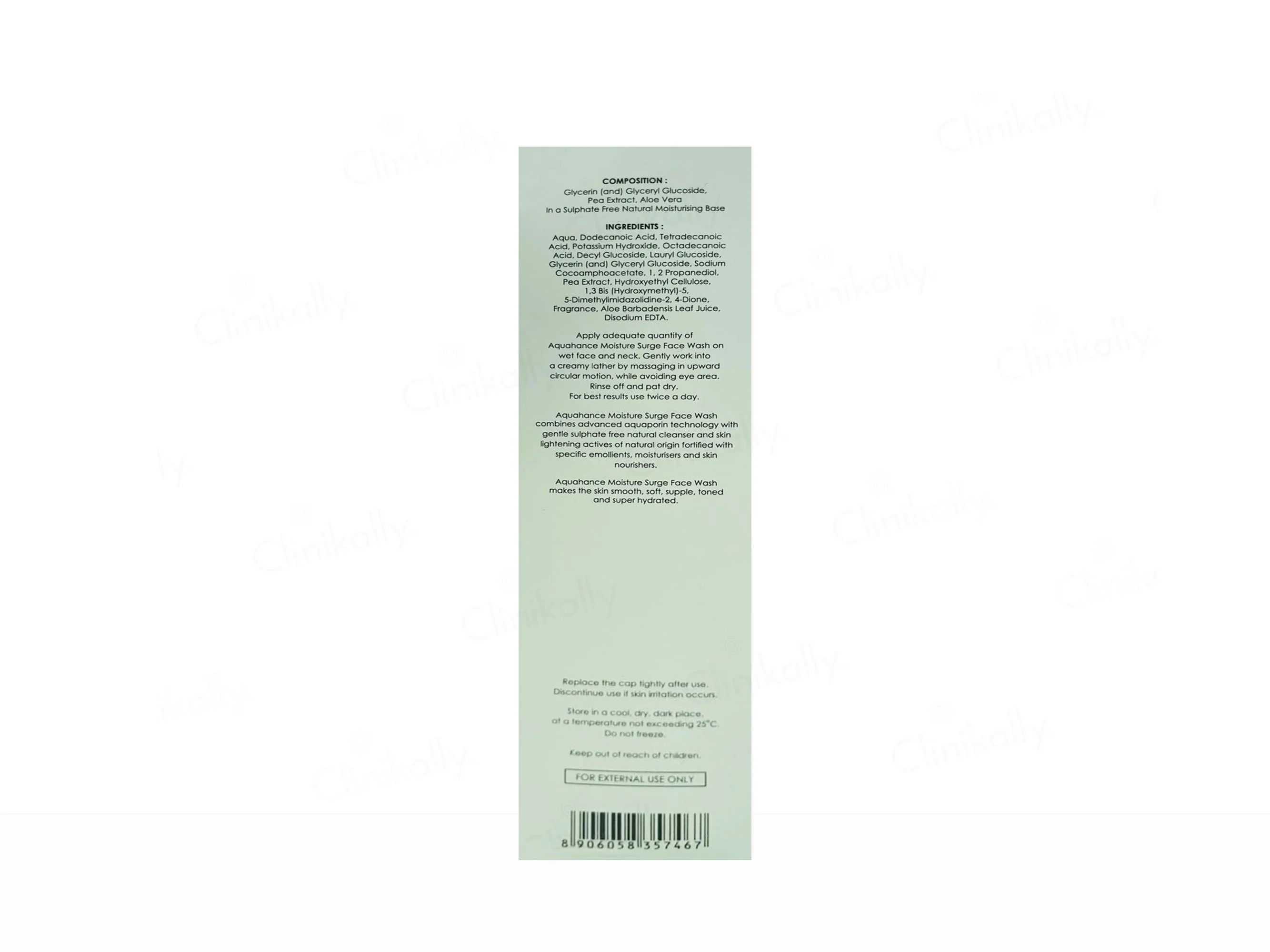 Aquahance Moisture Surge Face Wash - Image 2