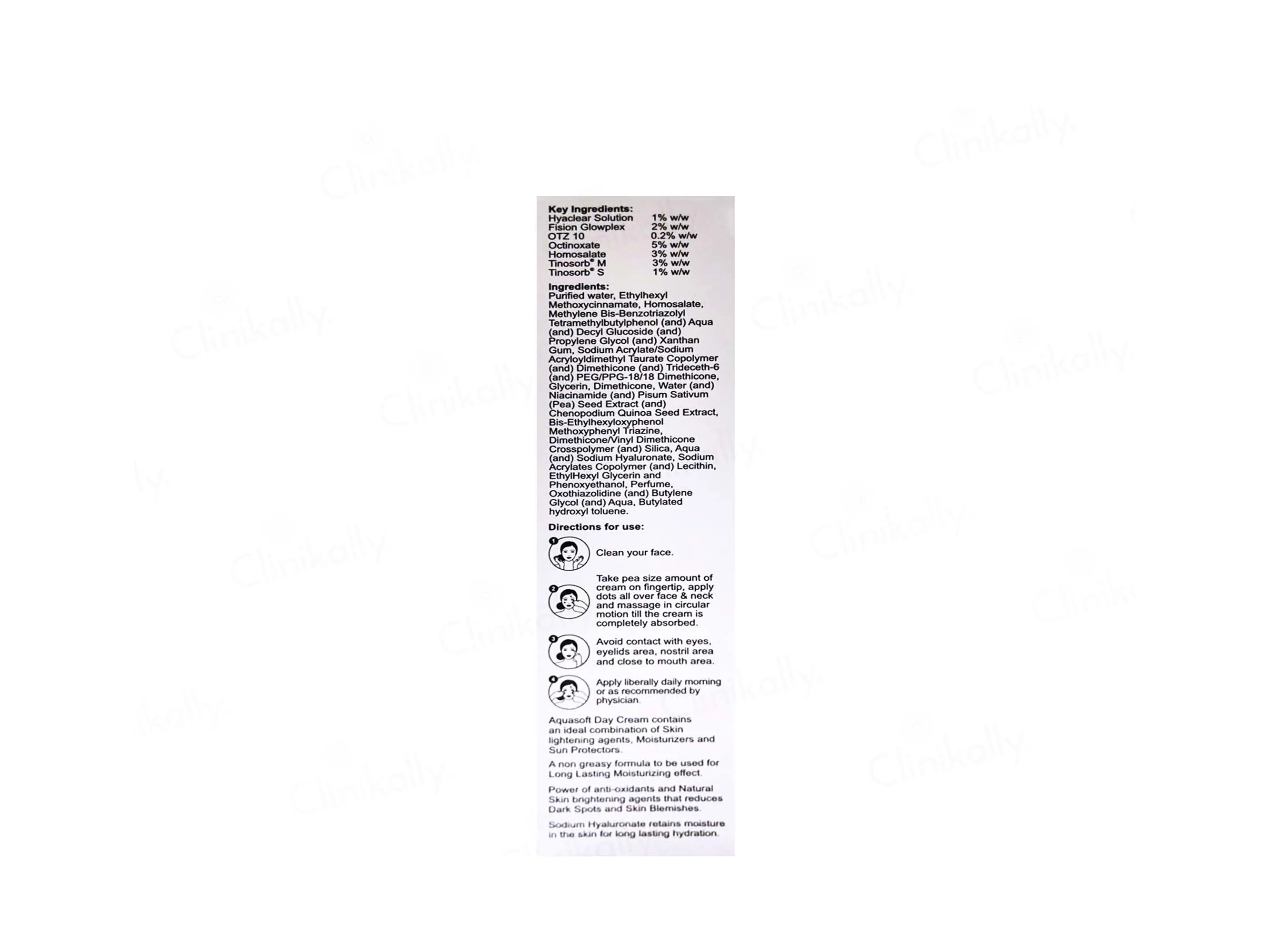 Aquasoft Day Advanced Hydration Cream SPF 50+ PA+++ - Image 2