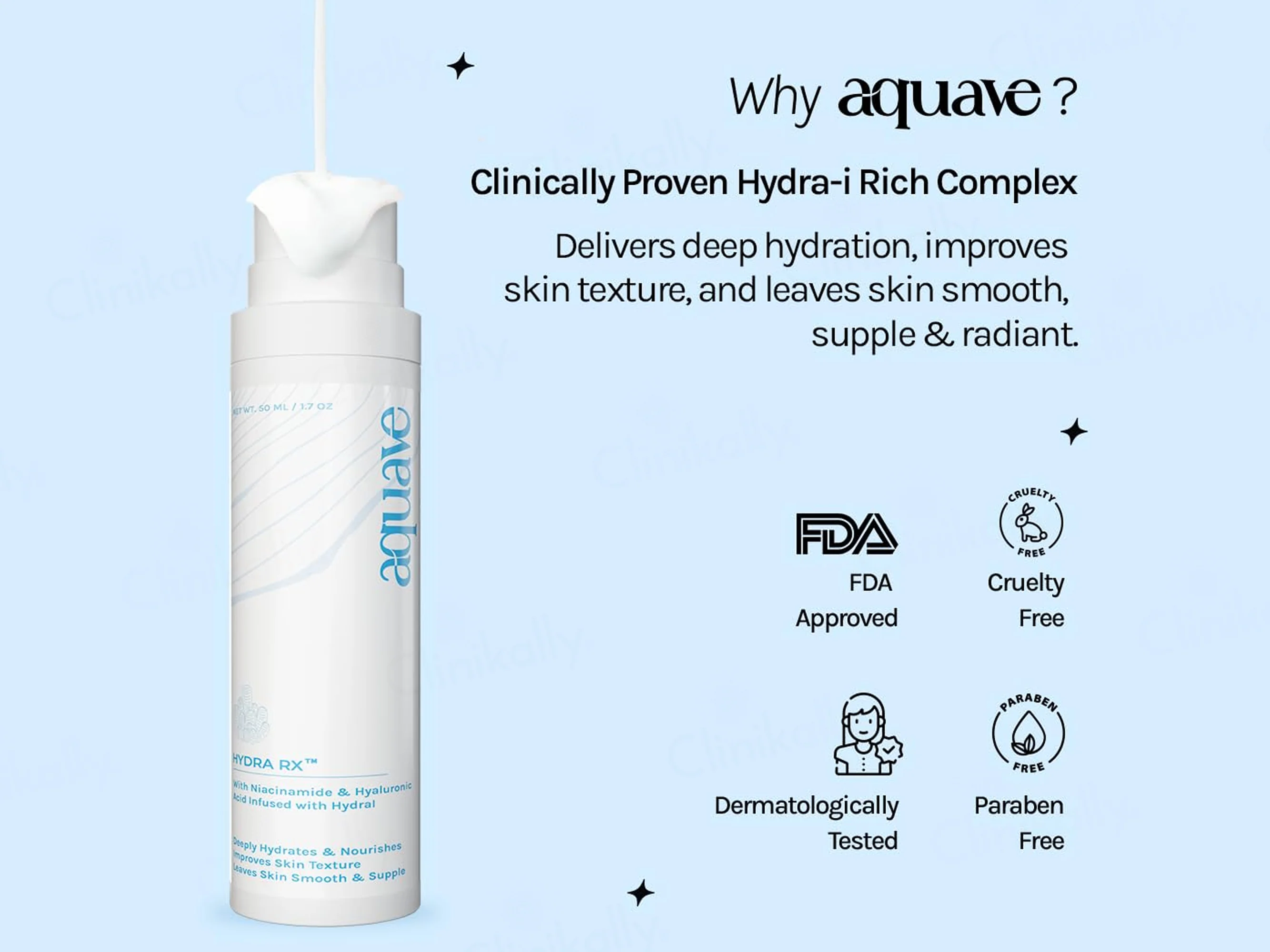 Aquave Hydra RX Face Gel Cream Moisturizer - Image 6