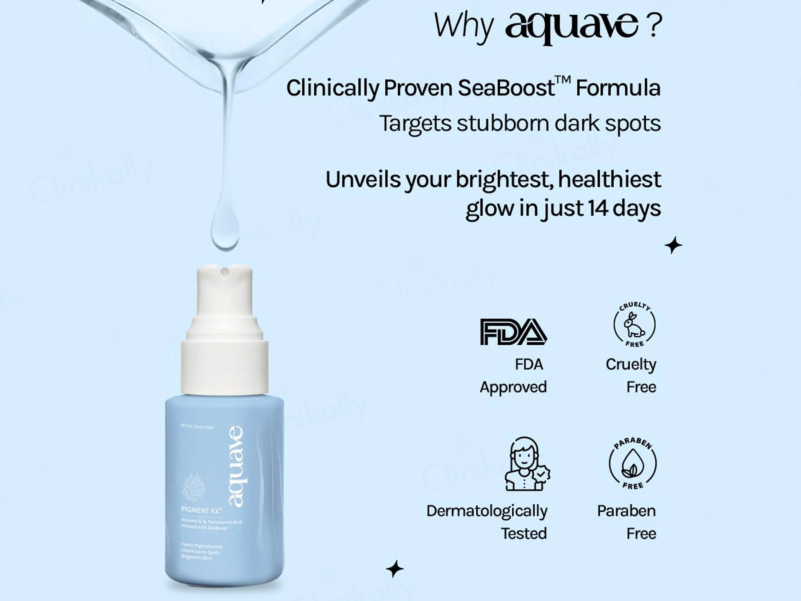 Aquave Pigment RX Face Serum - Image 3