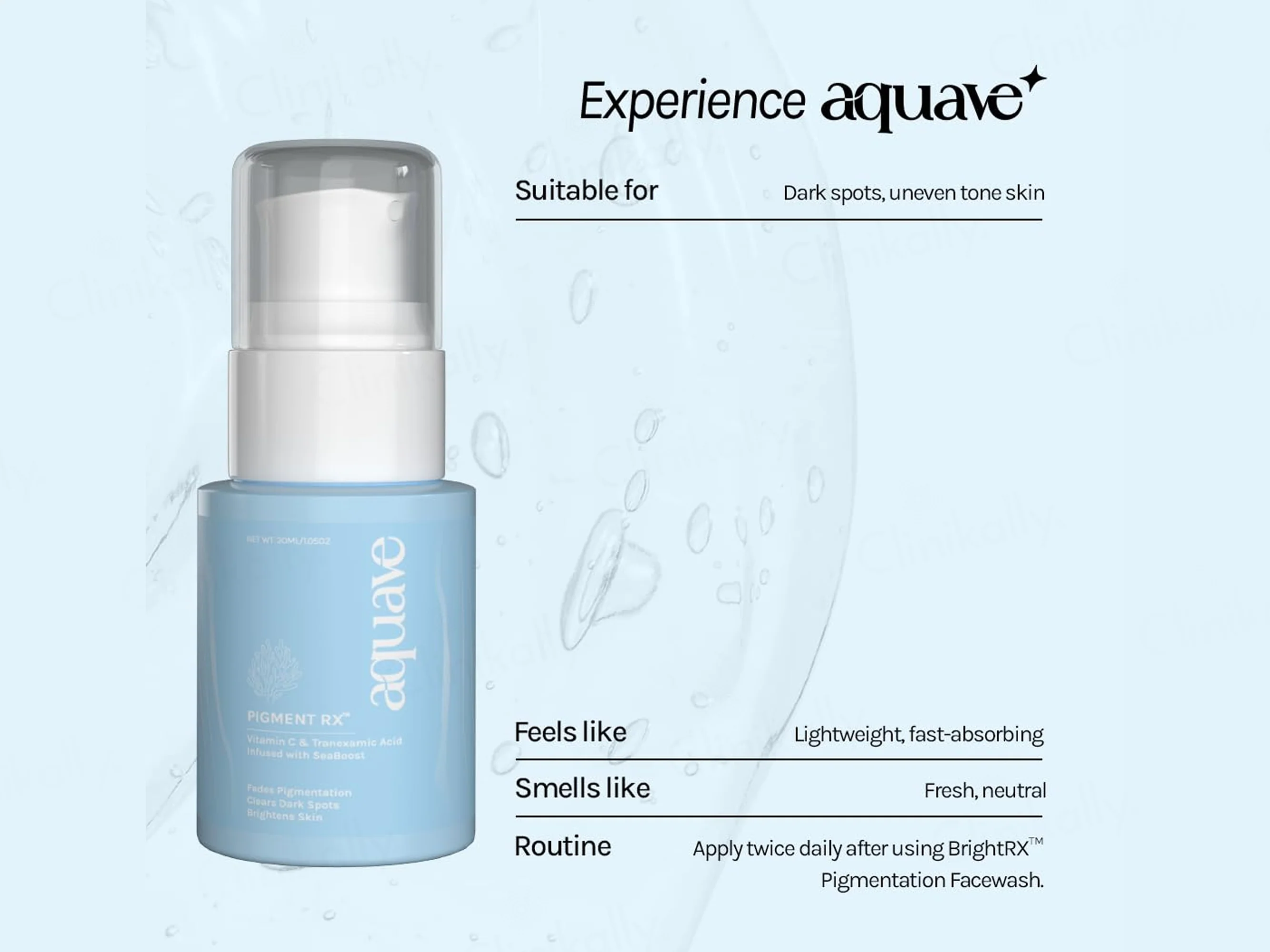 Aquave Pigment RX Face Serum - Image 6