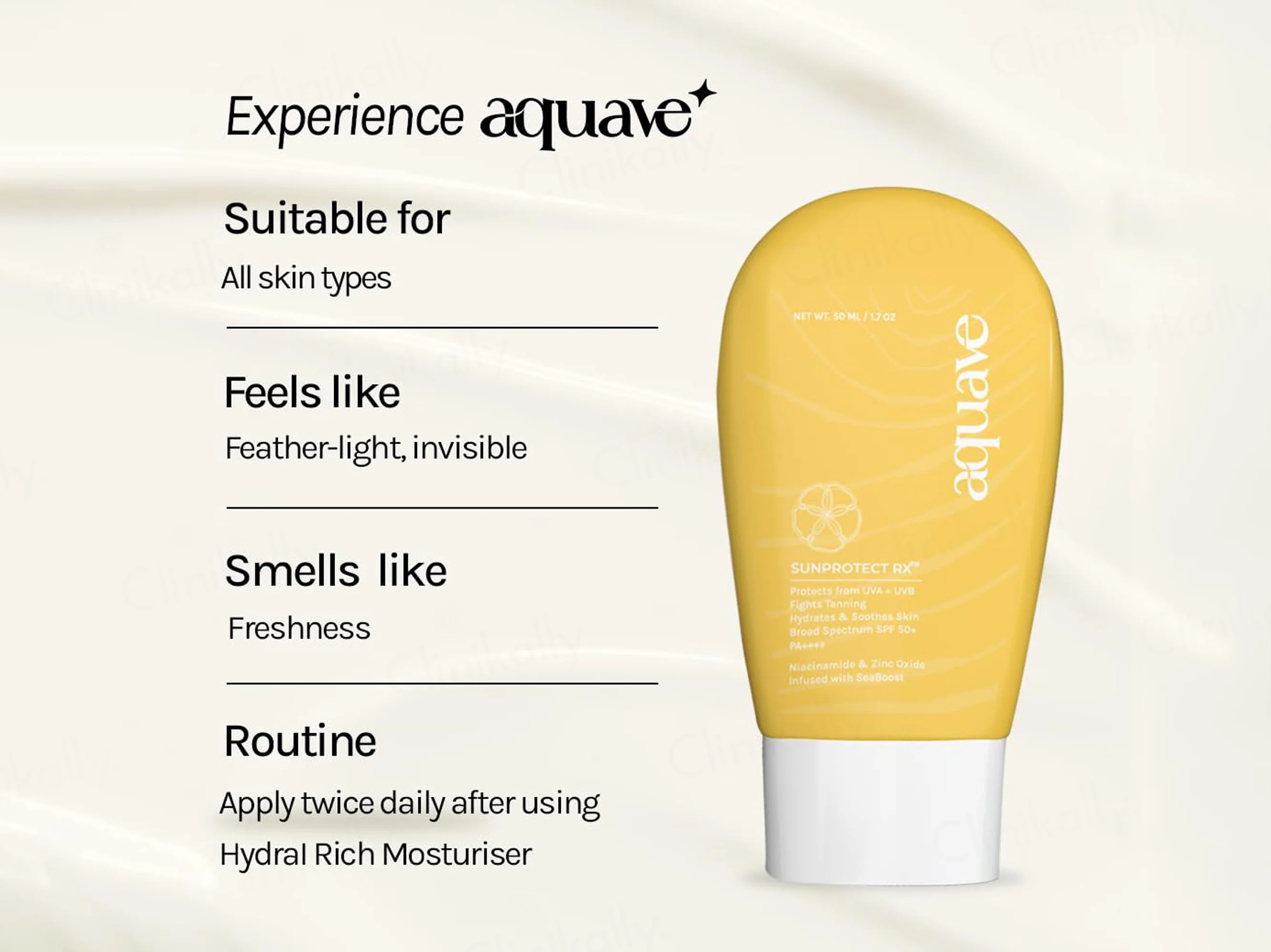Aquave Sunprotect RX Broad Spectrum Sunscreen SPF 50+ PA++++ - Image 6