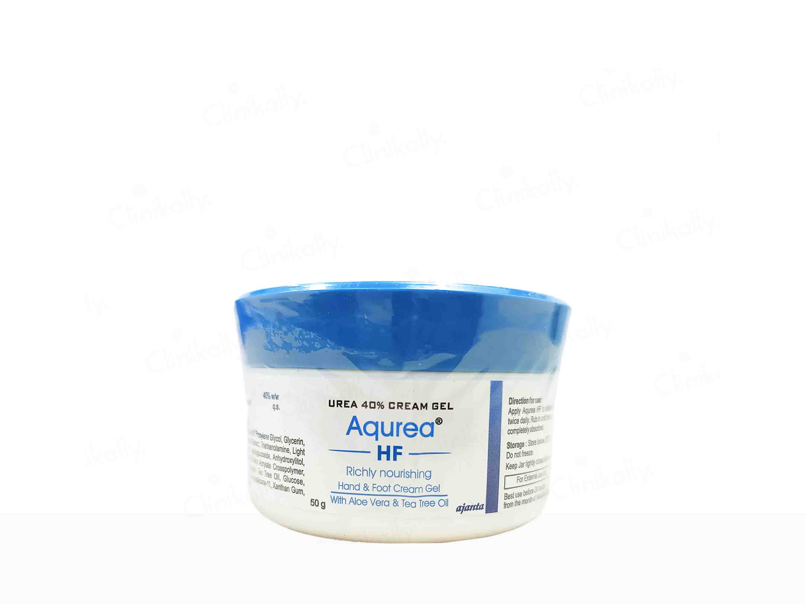 Aqurea HF Richly Nourishing Hand & Foot Cream Gel - Image 2