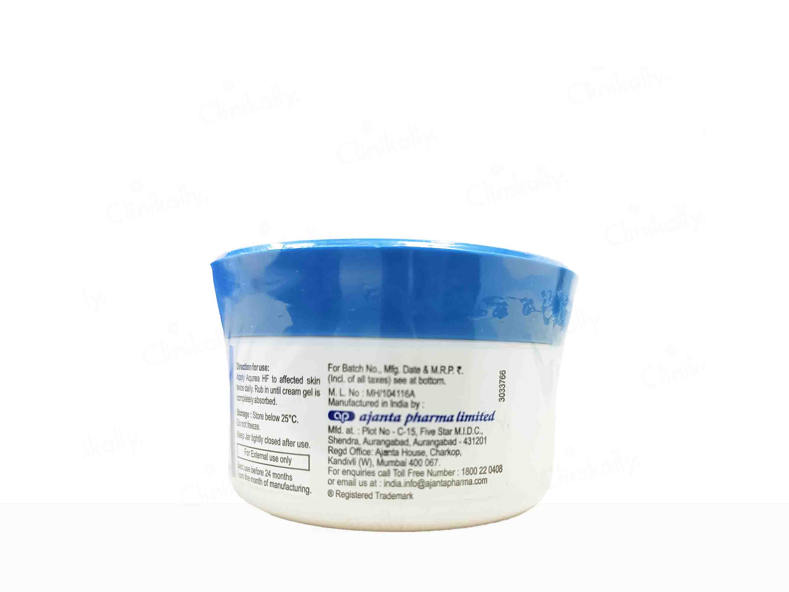 Aqurea HF Richly Nourishing Hand & Foot Cream Gel - Image 3