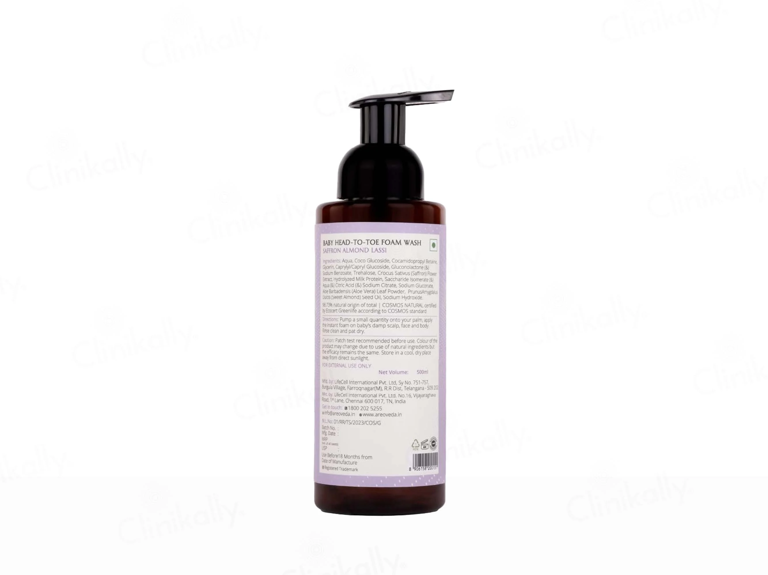 Areoveda Baby Head-To-Toe Foam Wash - Image 8