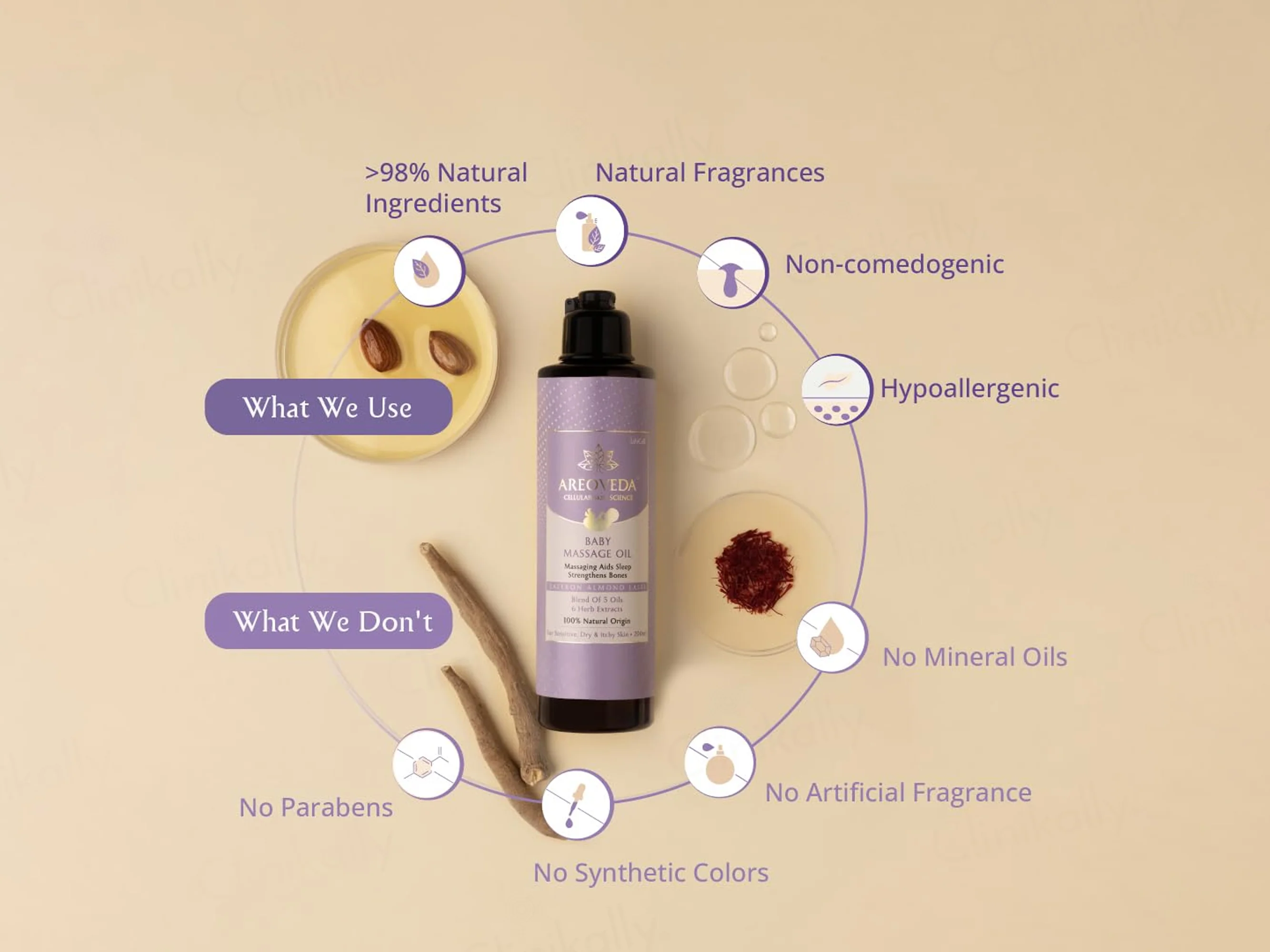 Areoveda Baby Massage Oil - Image 10