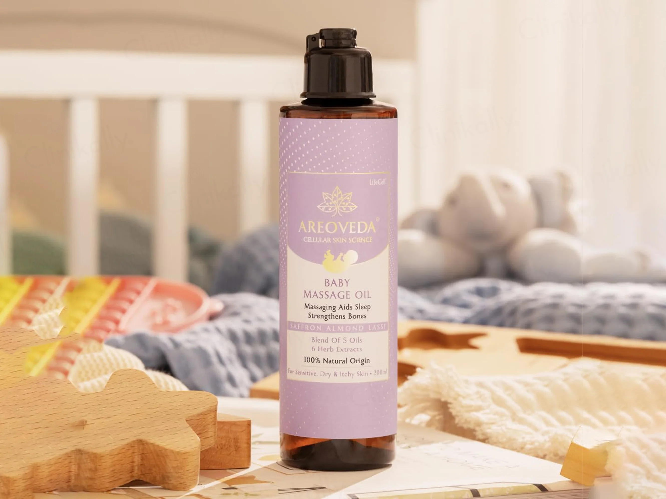 Areoveda Baby Massage Oil - Image 11