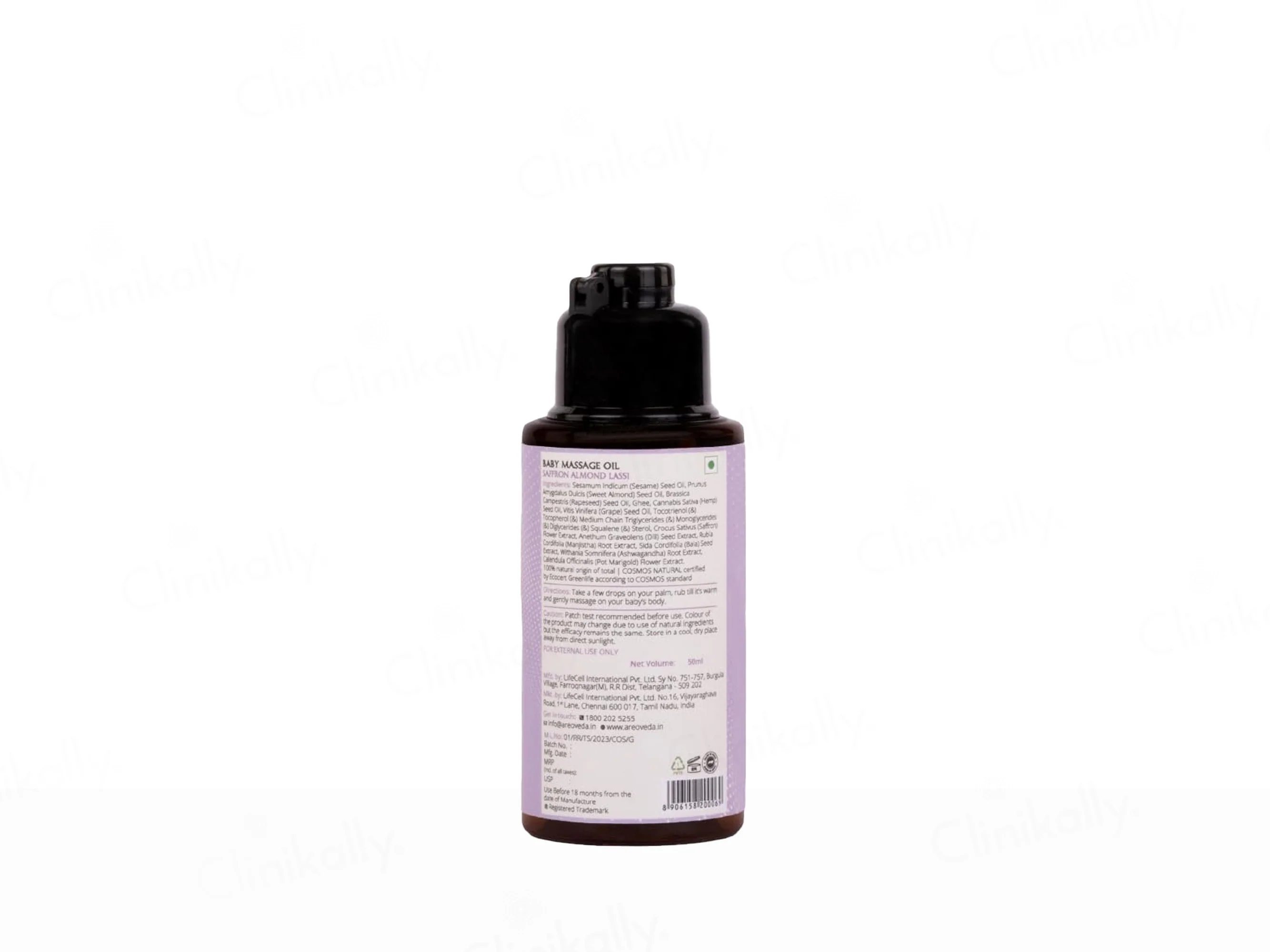 Areoveda Baby Massage Oil - Image 2