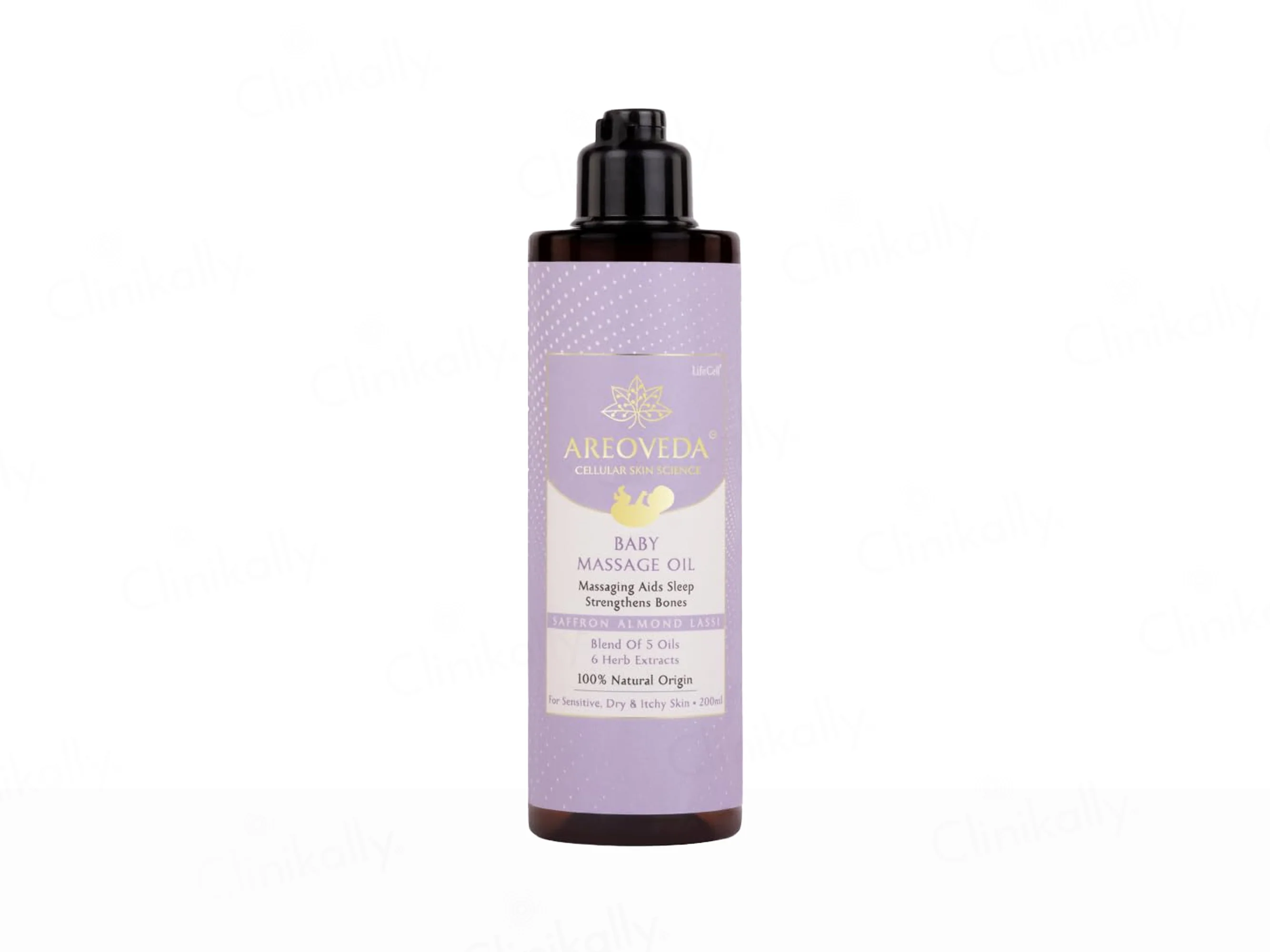 Areoveda Baby Massage Oil - Image 3