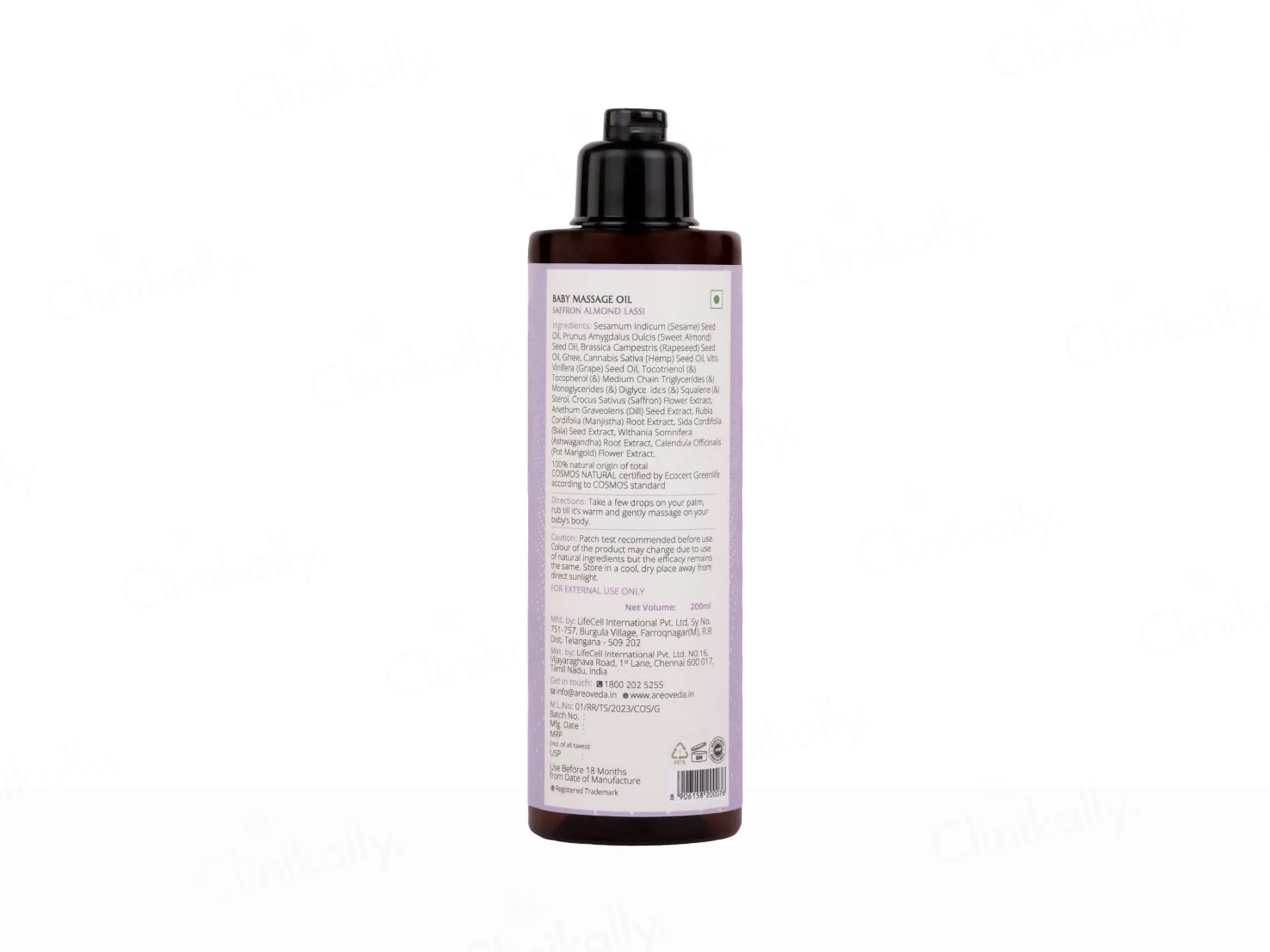 Areoveda Baby Massage Oil - Image 4