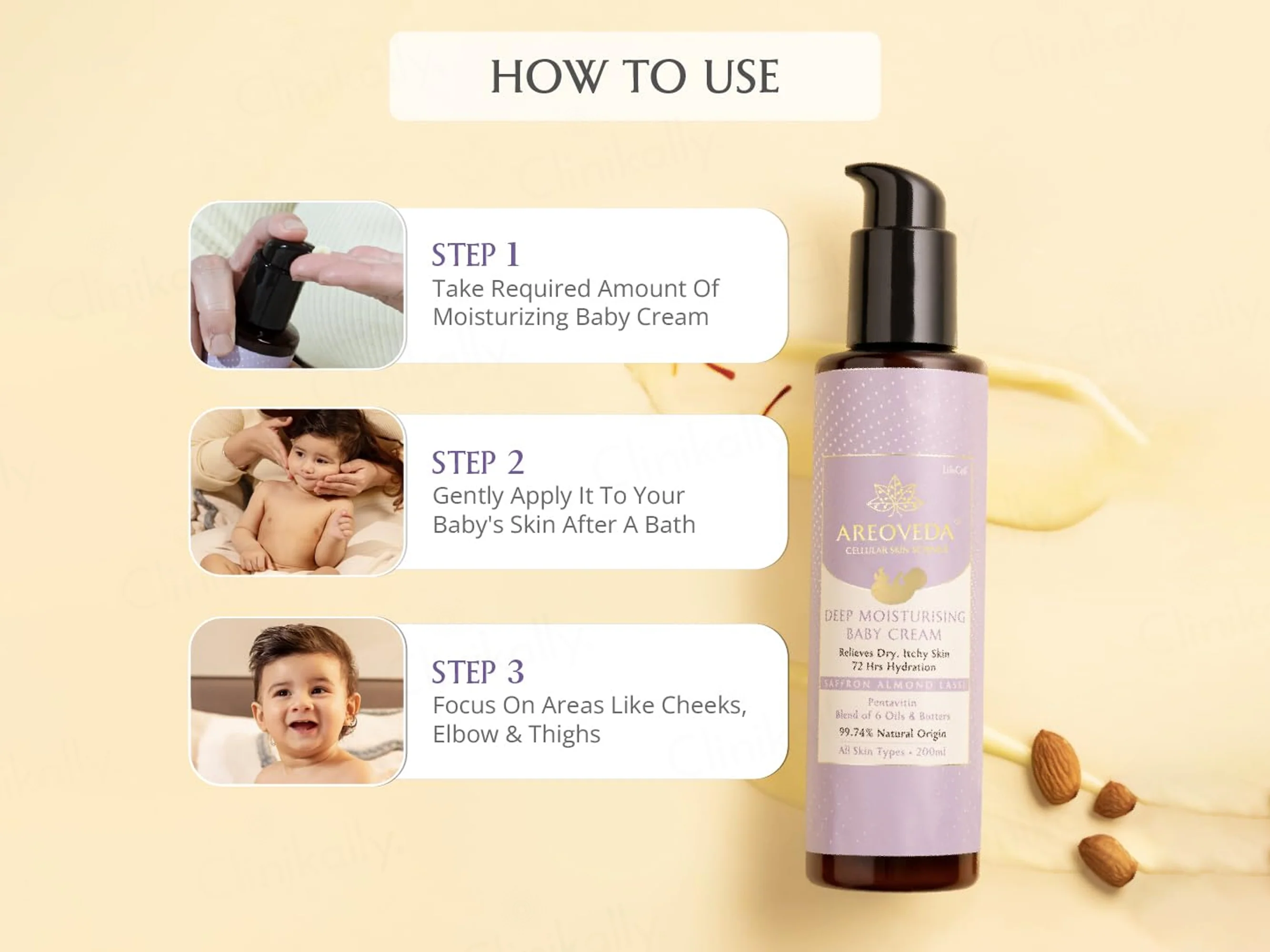 Areoveda Deep Moisturising Baby Cream - Image 11
