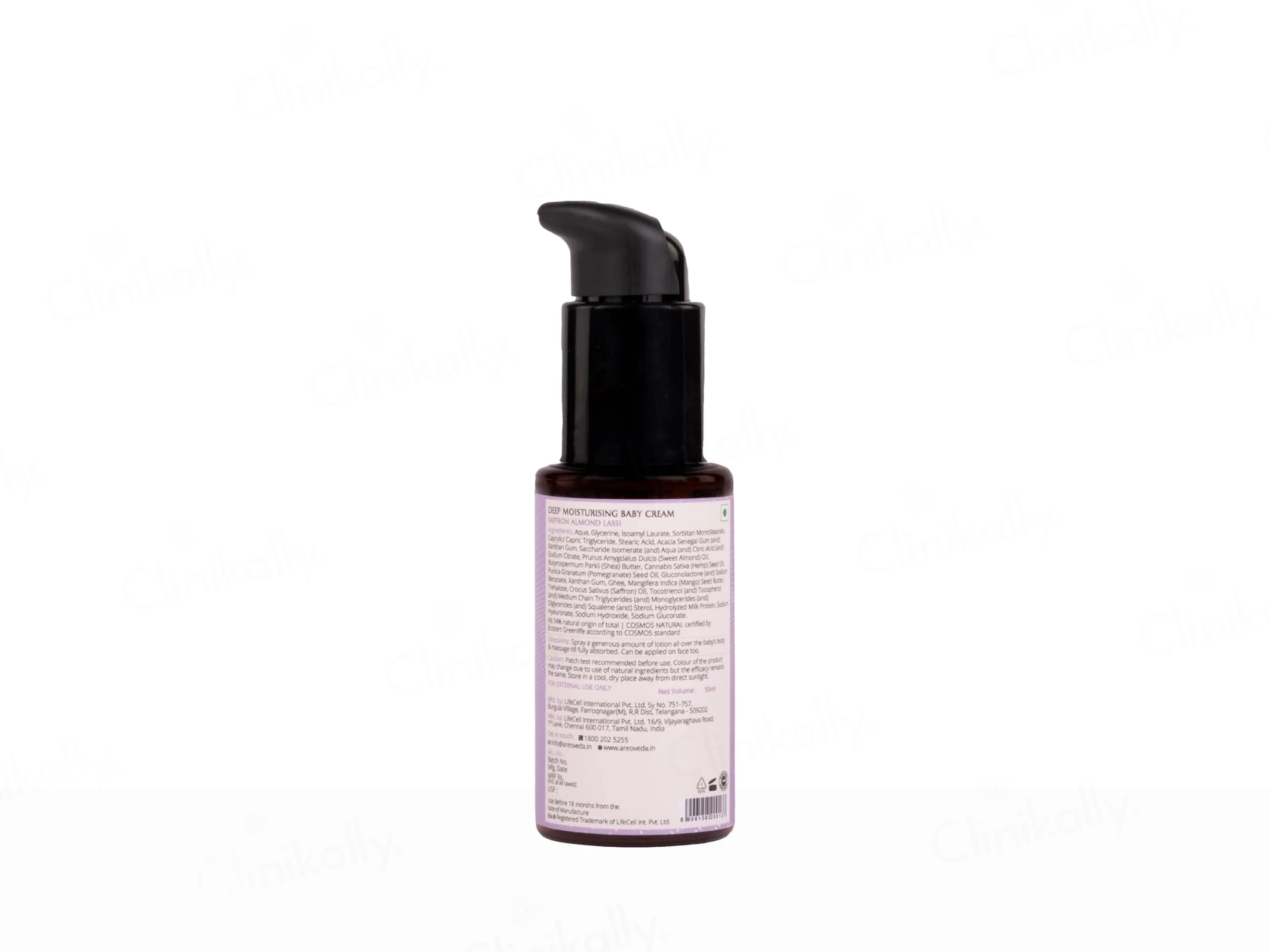 Areoveda Deep Moisturising Baby Cream - Image 2