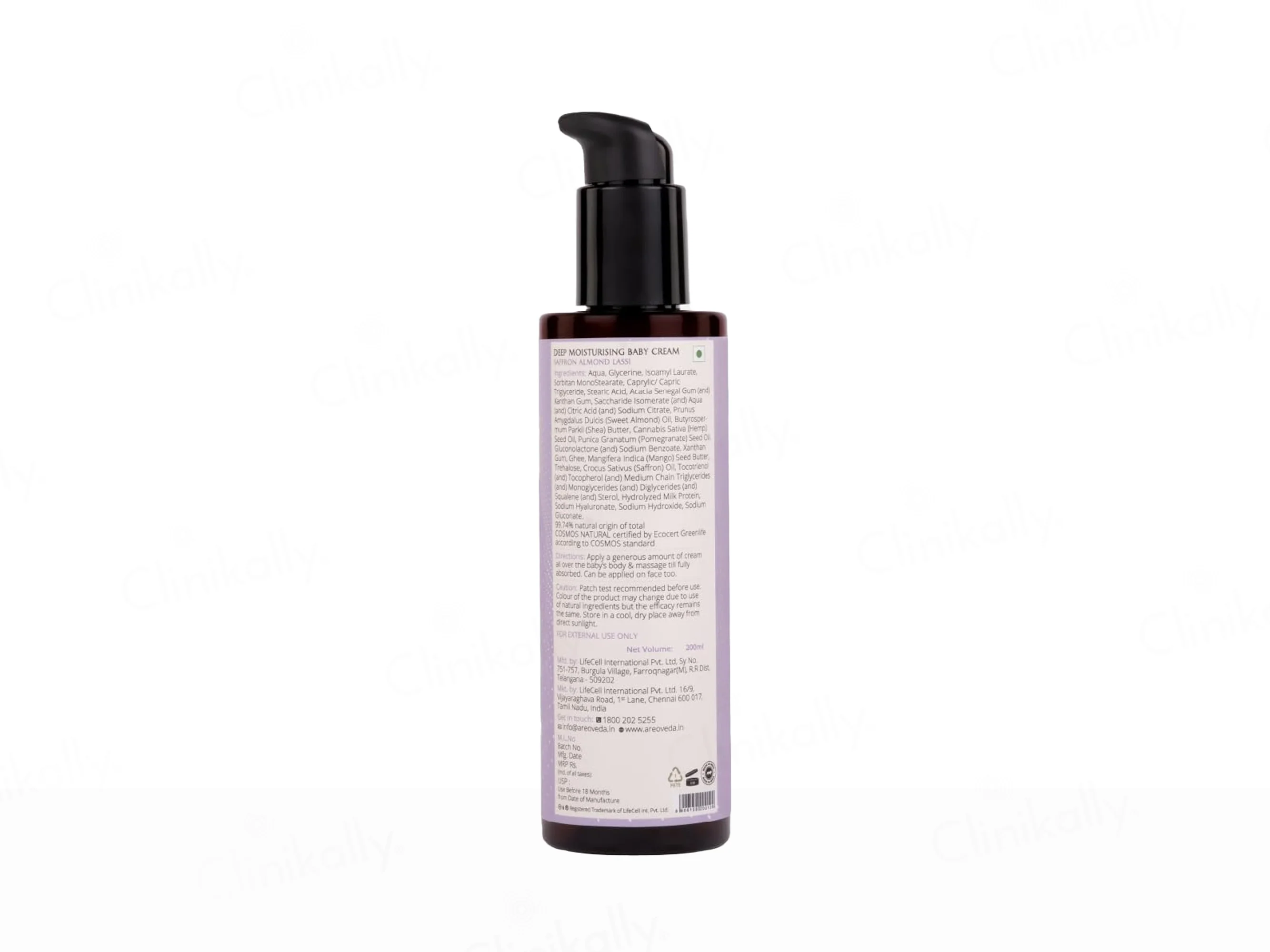Areoveda Deep Moisturising Baby Cream - Image 7