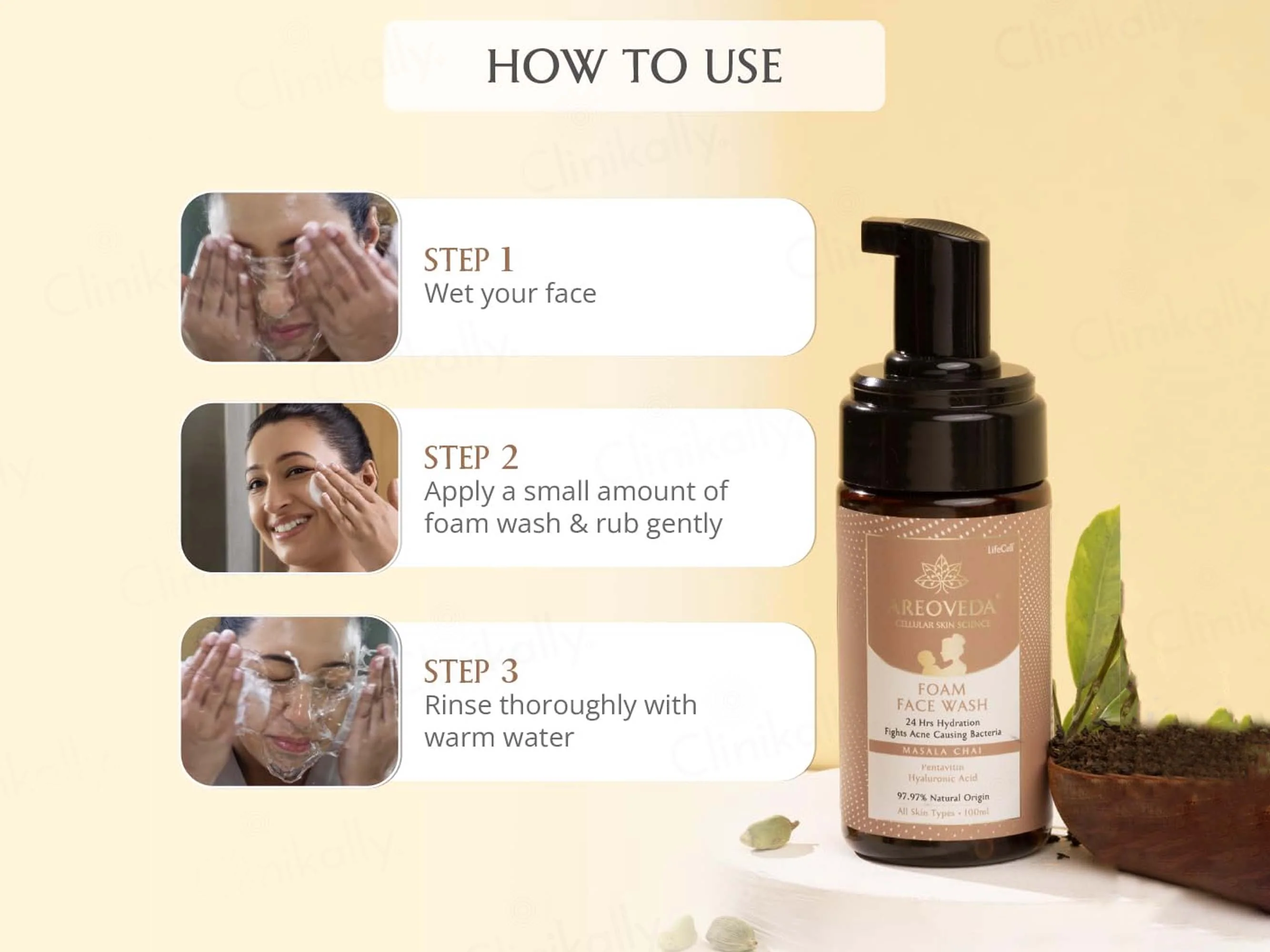 Areoveda Foam Face Wash - Image 5