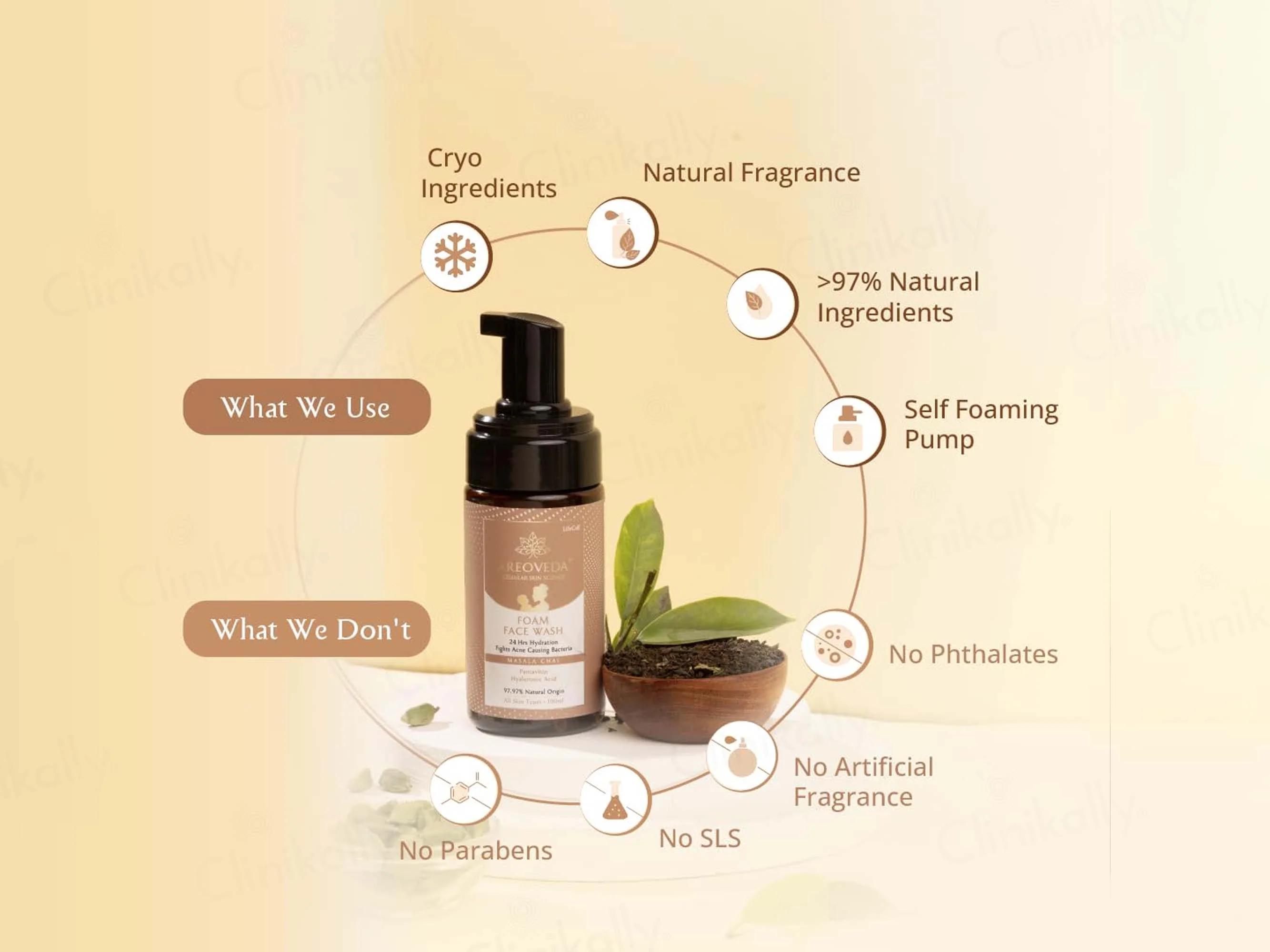 Areoveda Foam Face Wash - Image 6