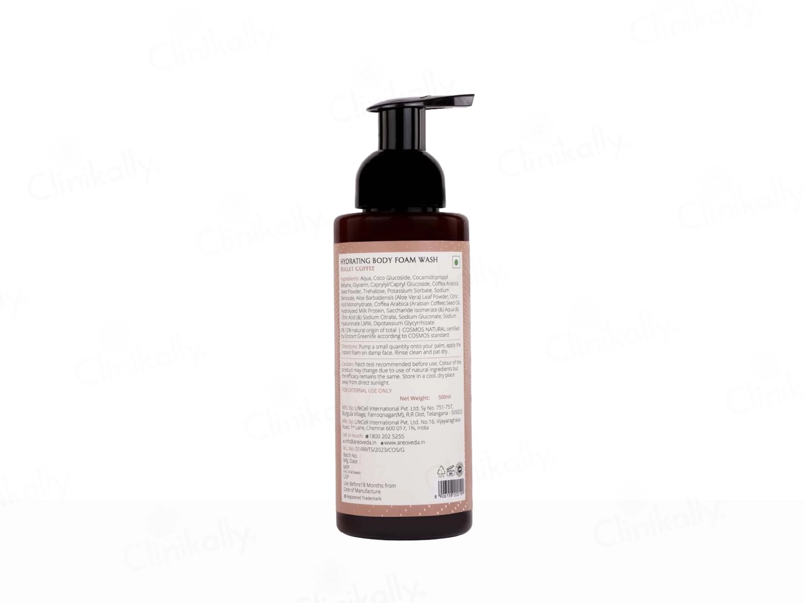 Areoveda Hydrating Body Foam Wash - Image 10