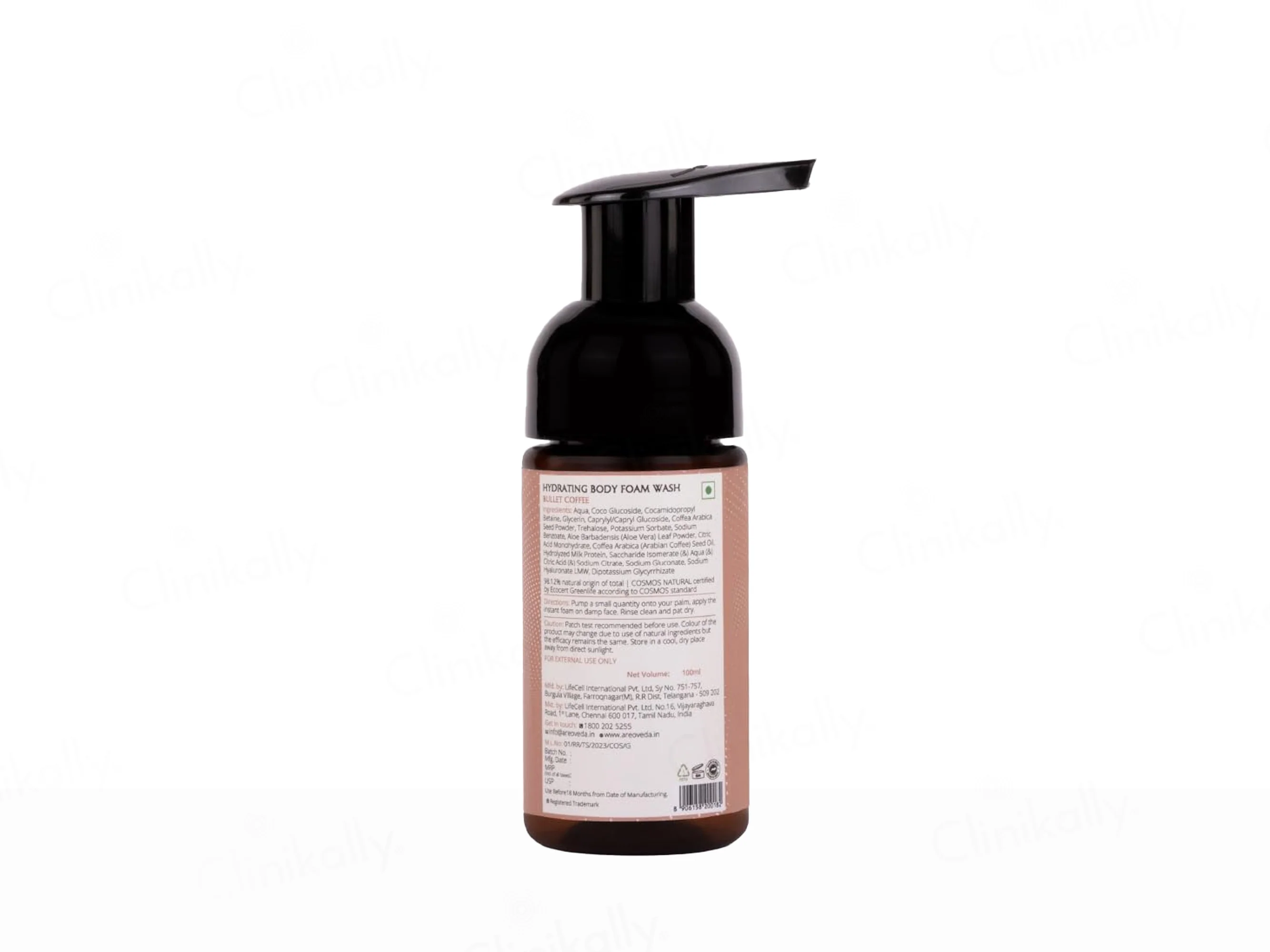 Areoveda Hydrating Body Foam Wash - Image 4