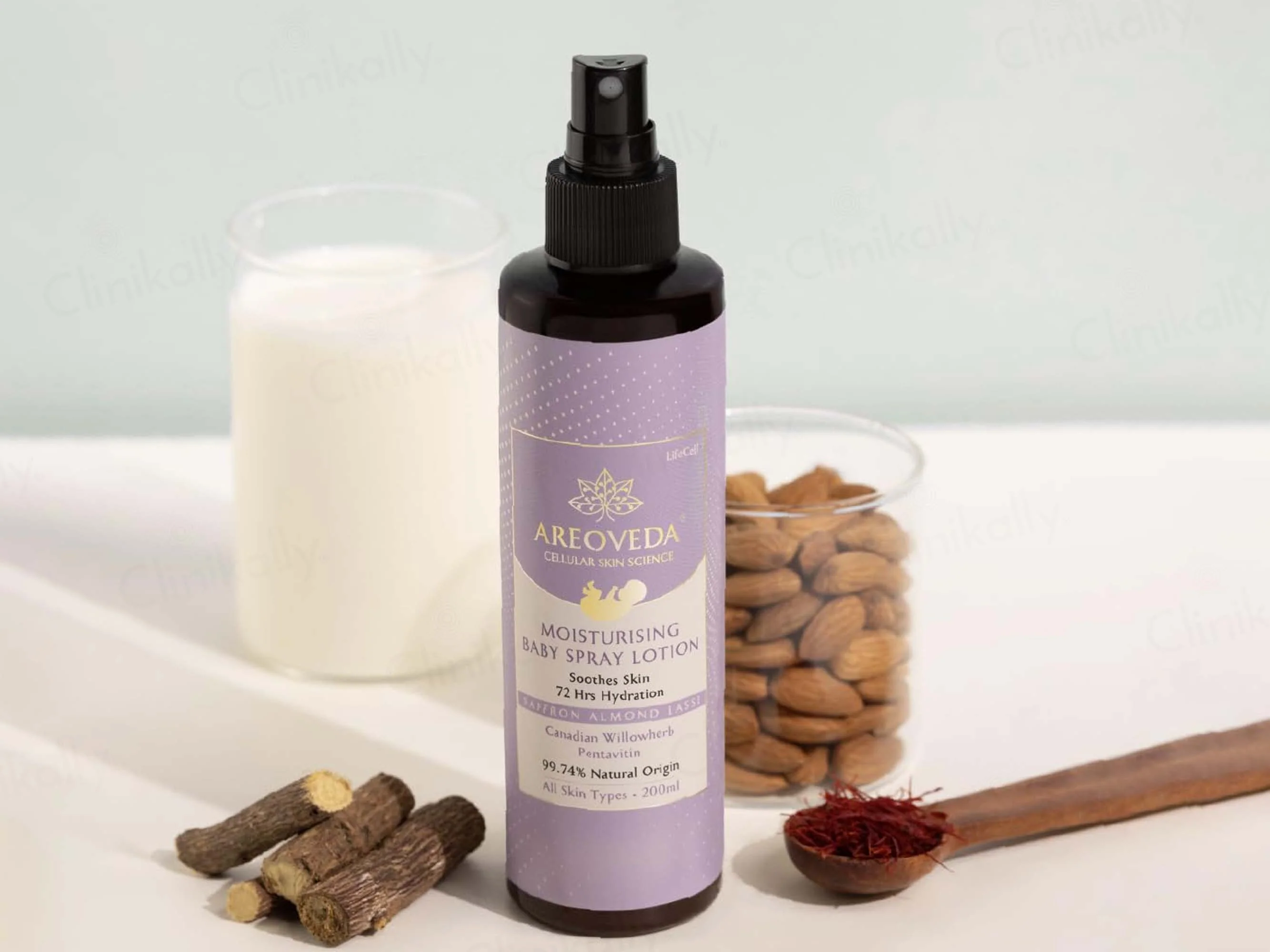 Areoveda Moisturising Baby Spray Lotion - Image 3