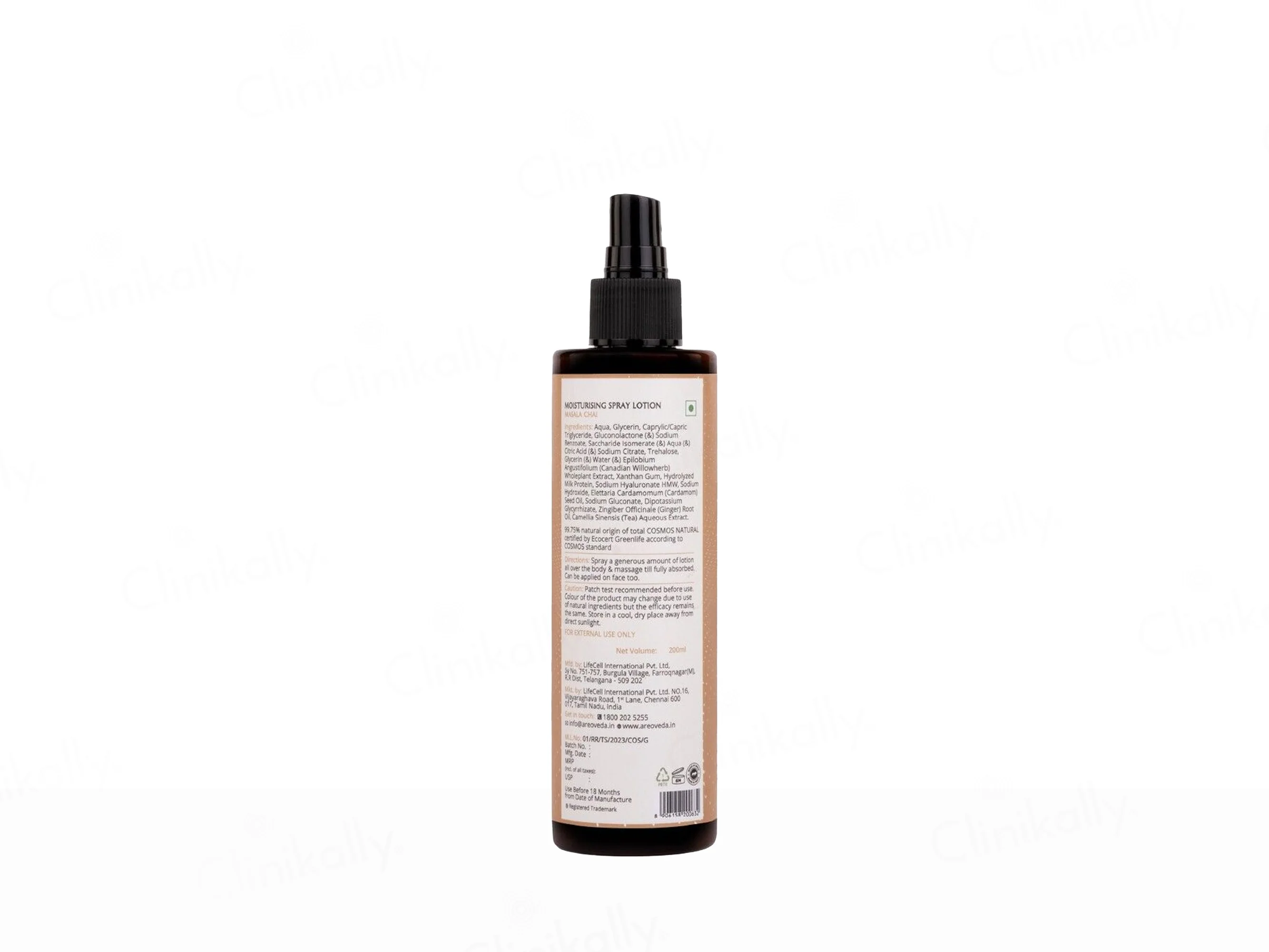 Areoveda Moisturising Spray Lotion - Image 4