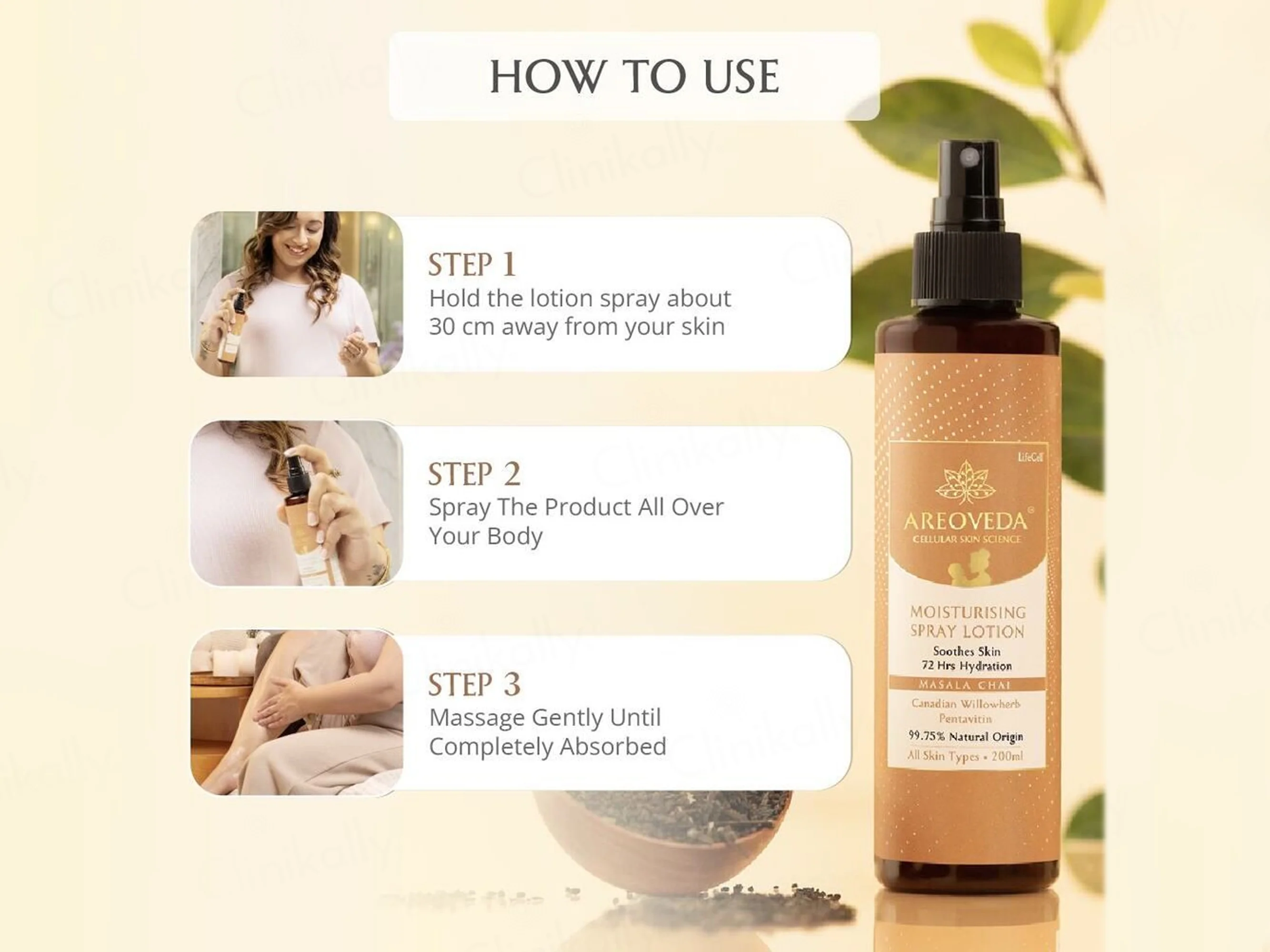 Areoveda Moisturising Spray Lotion - Image 7
