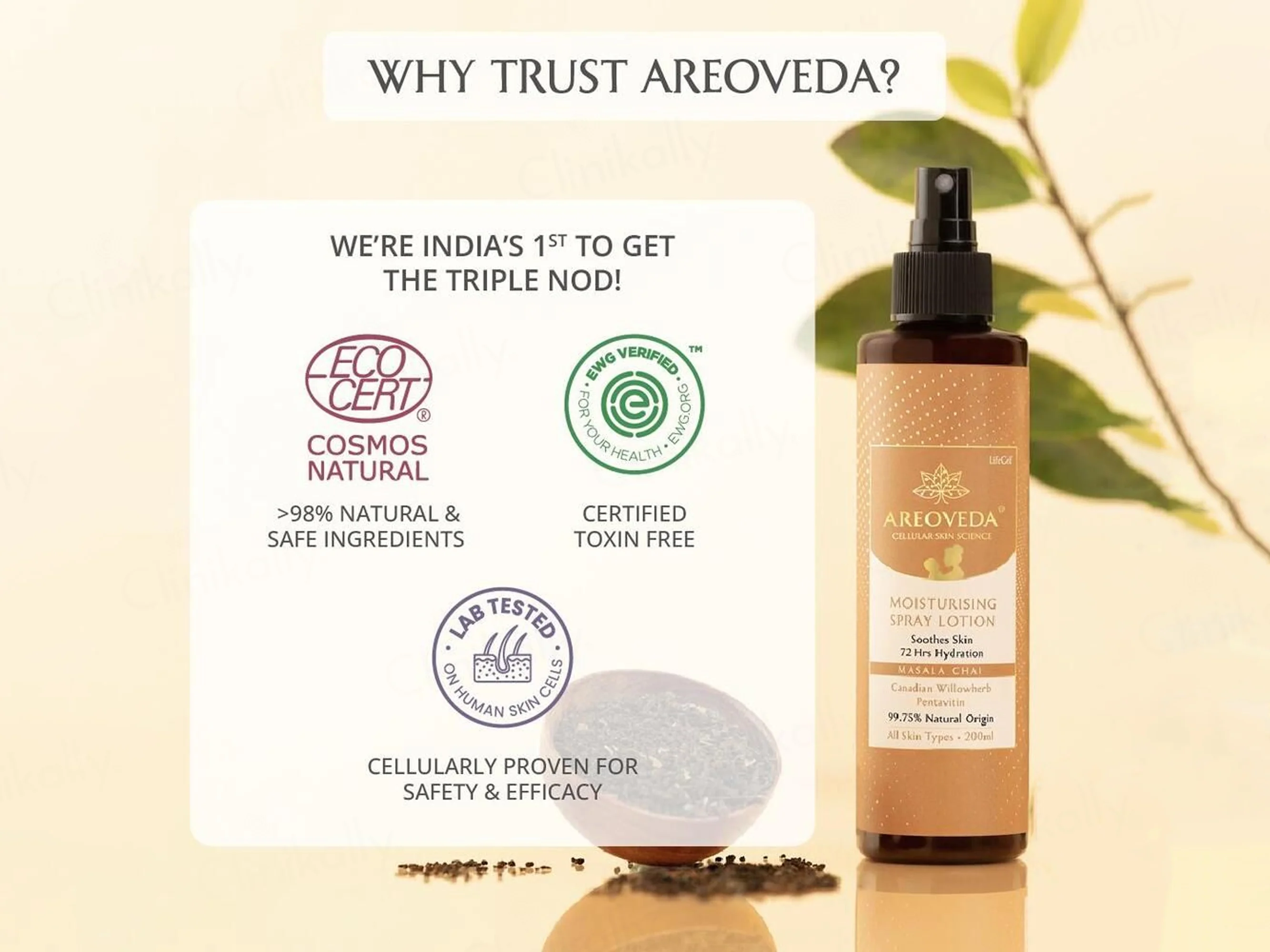 Areoveda Moisturising Spray Lotion - Image 8