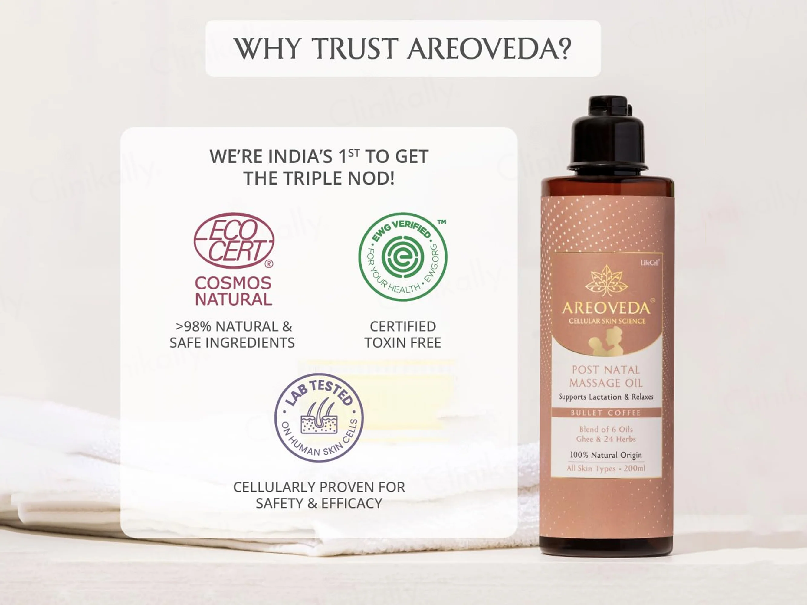 Areoveda Post Natal Massage Oil - Image 10