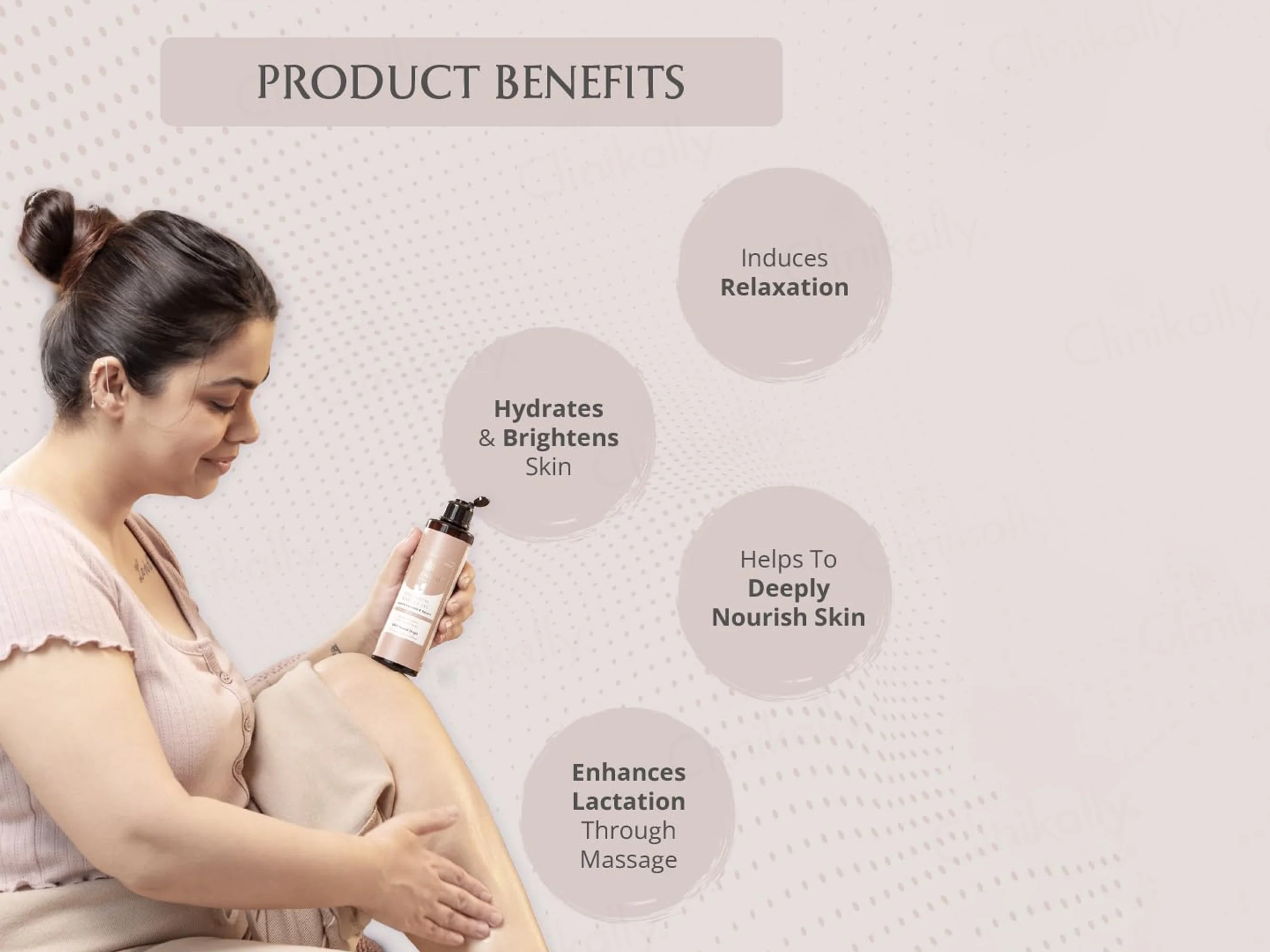 Areoveda Post Natal Massage Oil - Image 3