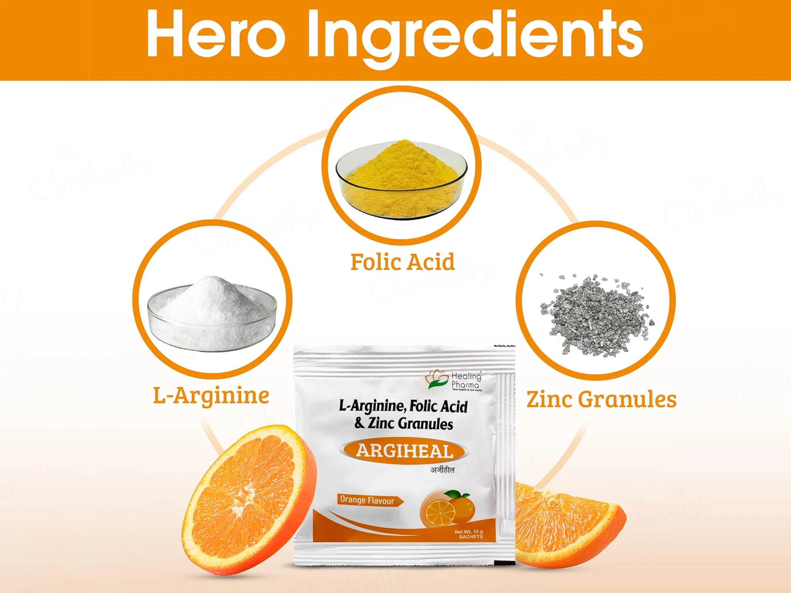 Argiheal Powder - Orange Flavour - Image 3