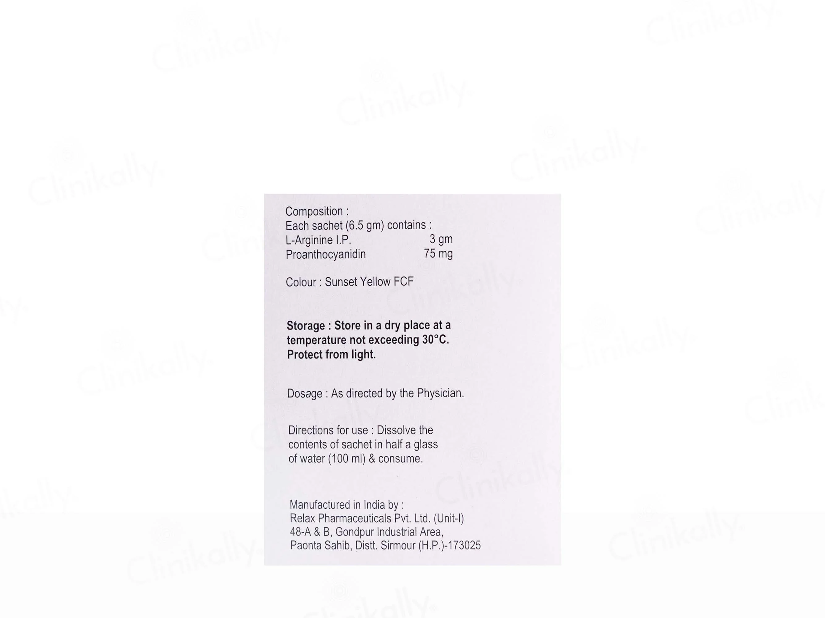 Argipreg L-Arginine & Proanthocyanidin Granules - Image 3
