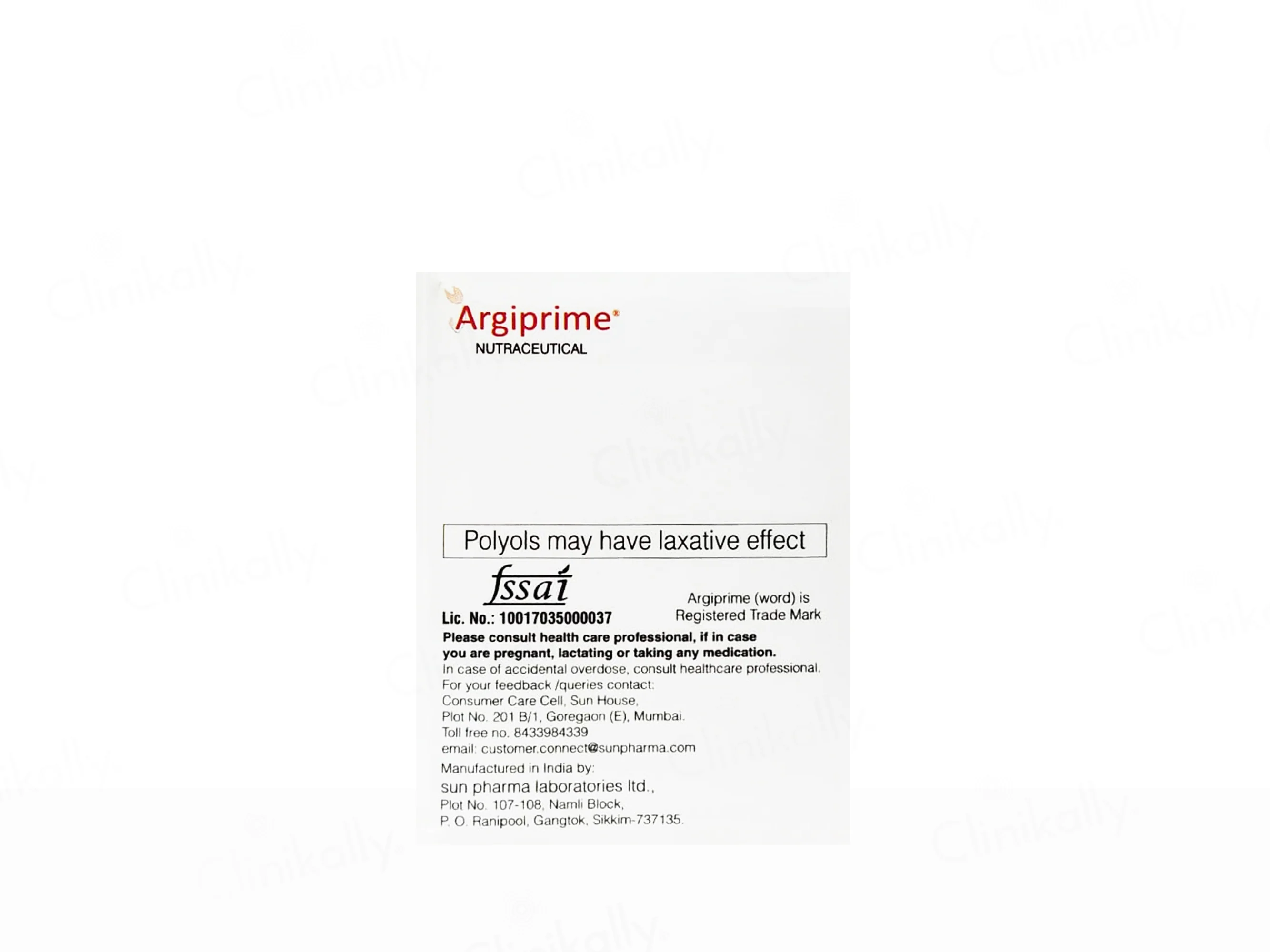 Argiprime Nutraceutical Sugar Free Granules For Women - Orange Flavour - Image 3